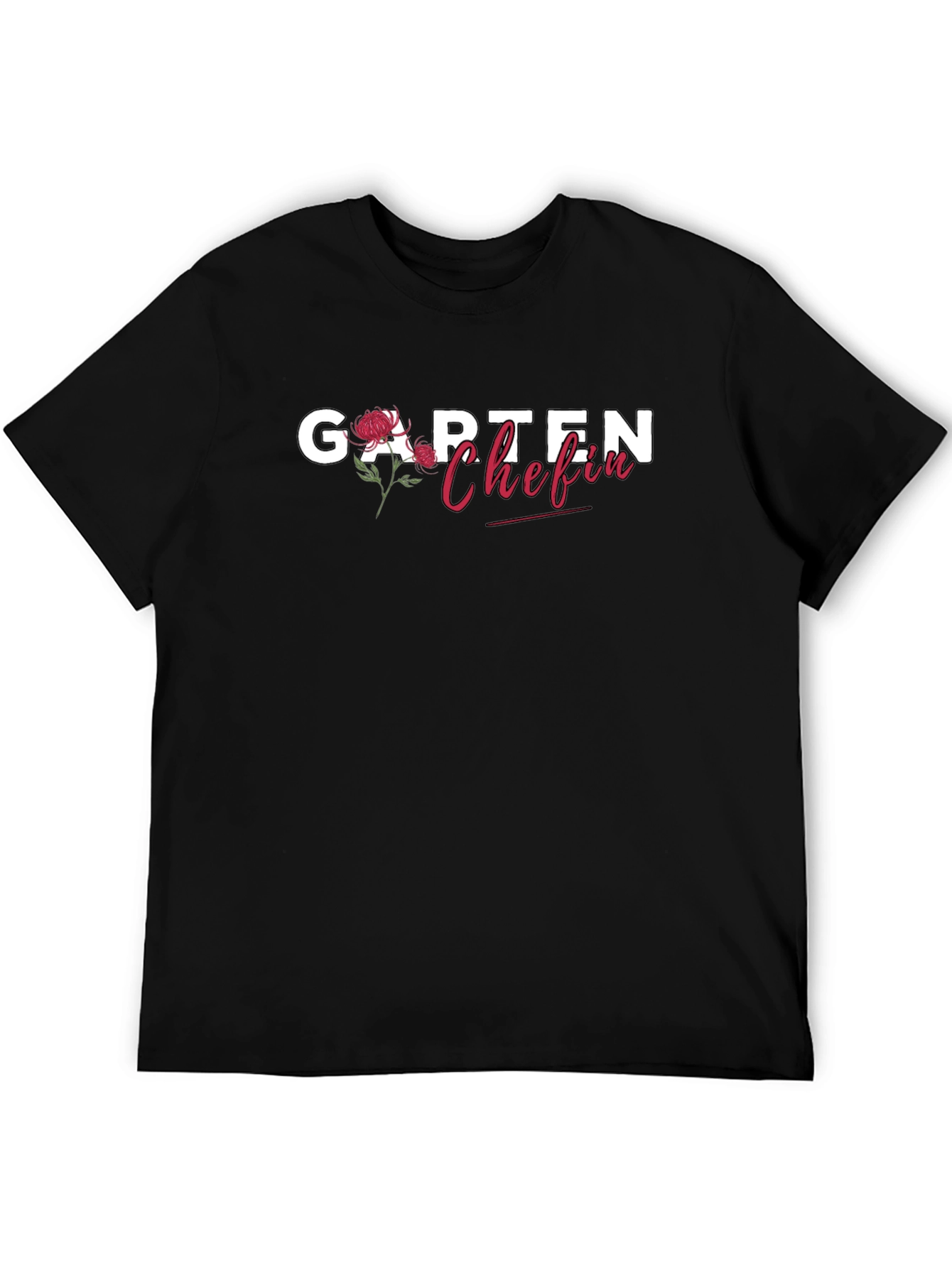 Garten Chefin T-Shirt - Floral Garden Boss Tee