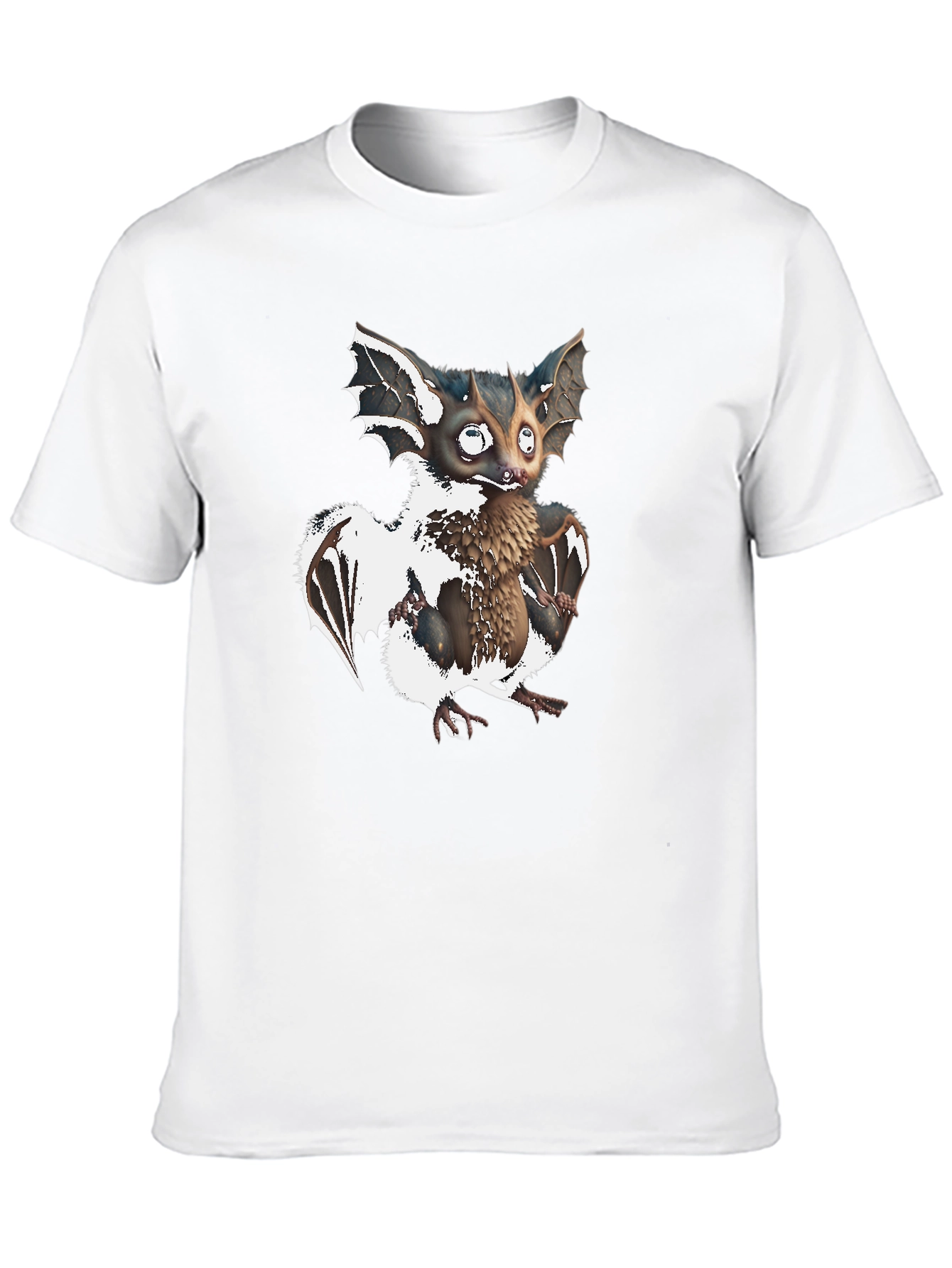 Bat Graphic T-Shirt - Unique Creature Design