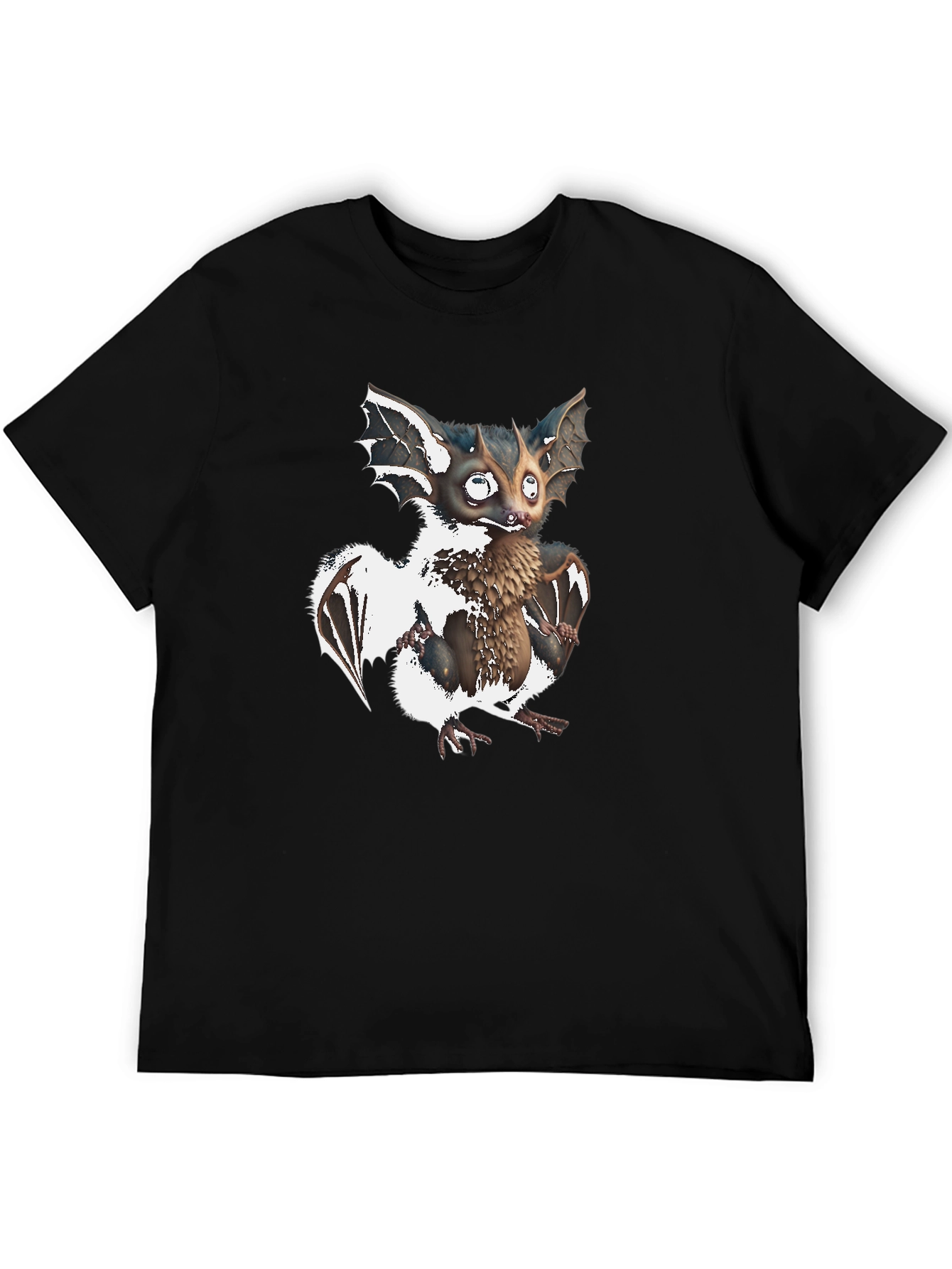 Bat Graphic T-Shirt - Unique Creature Design