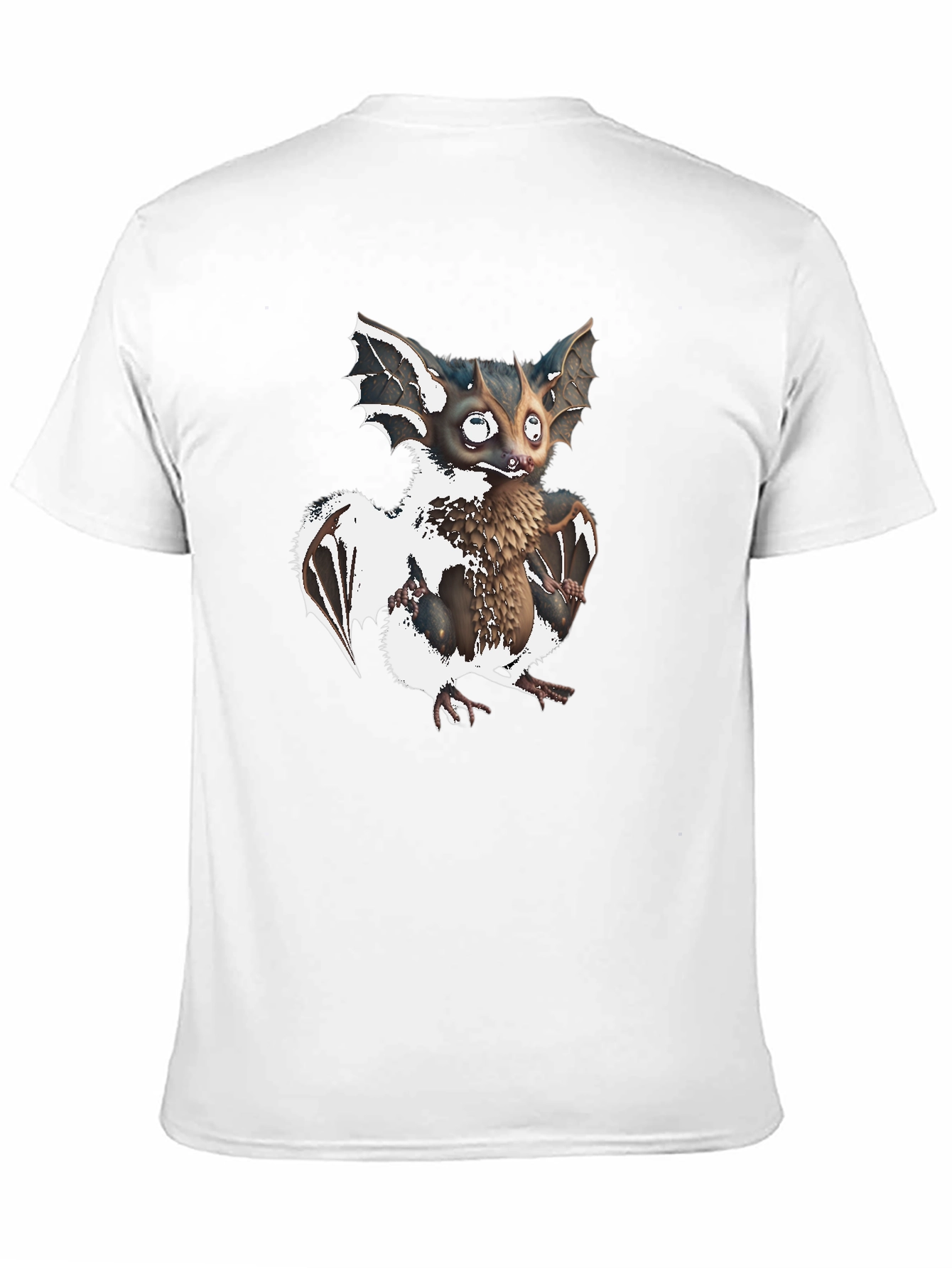 Bat Graphic T-Shirt - Unique Creature Design