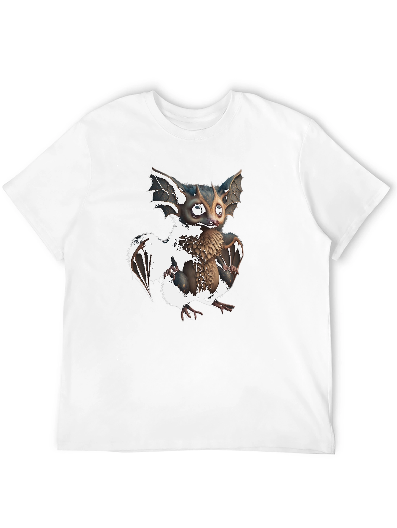 Bat Graphic T-Shirt - Unique Creature Design