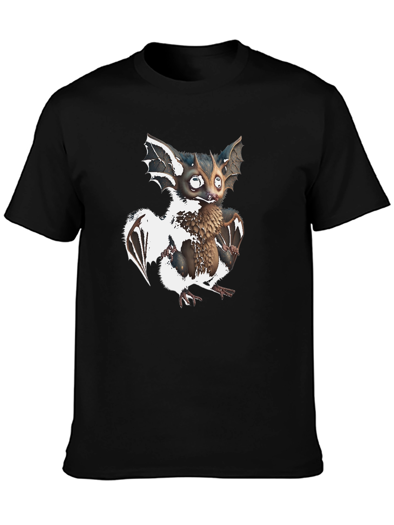 Bat Graphic T-Shirt - Unique Creature Design