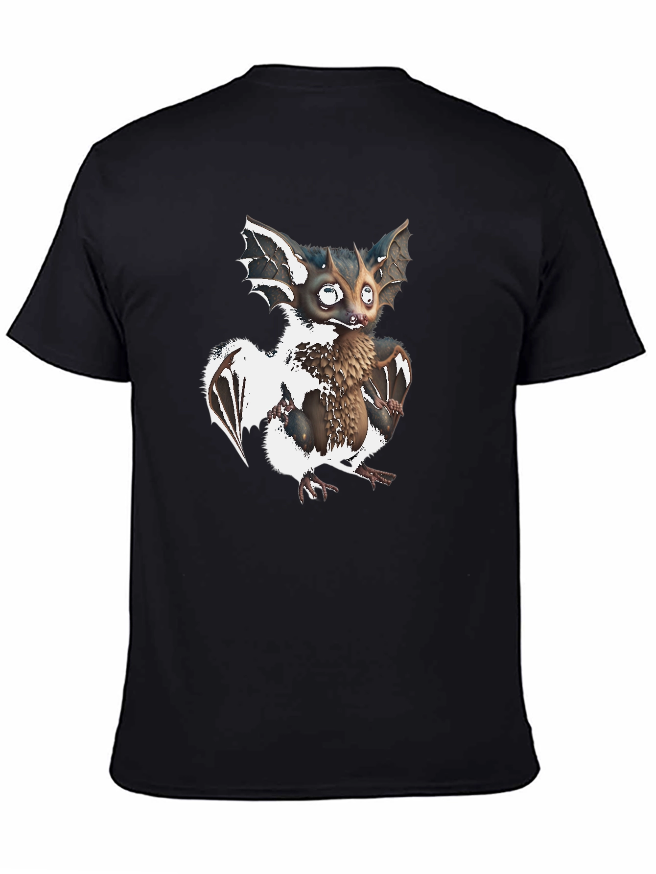 Bat Graphic T-Shirt - Unique Creature Design