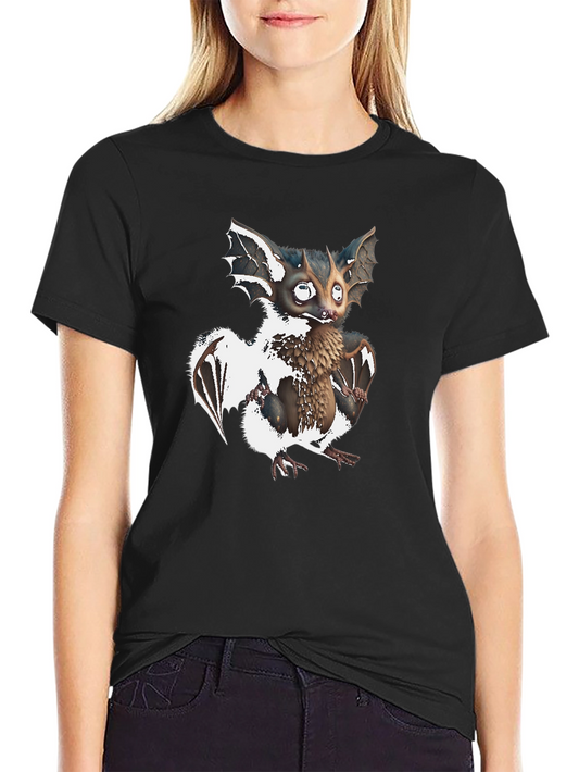 Bat Graphic T-Shirt - Unique Creature Design