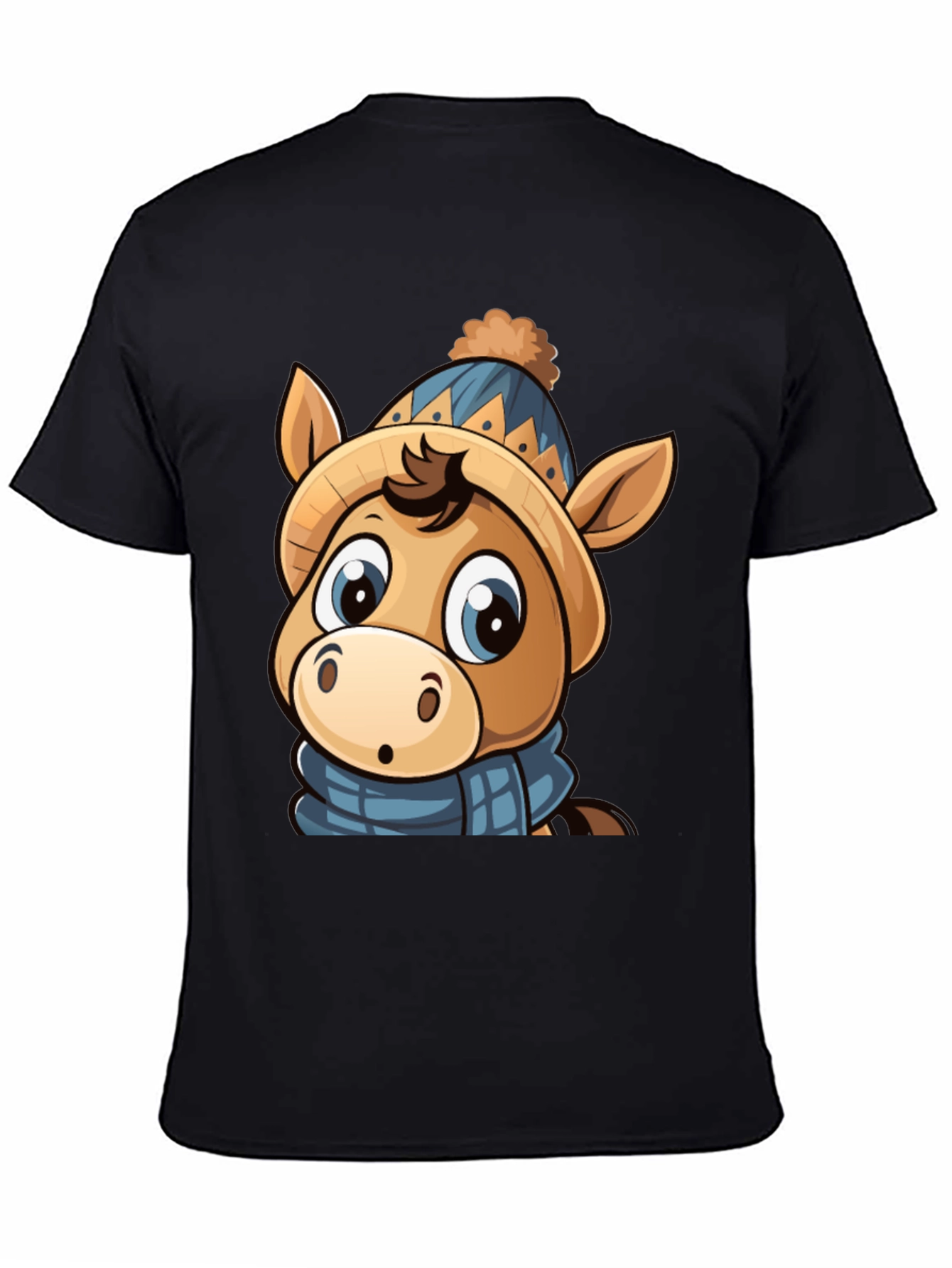 Cute Cartoon Horse T-Shirt