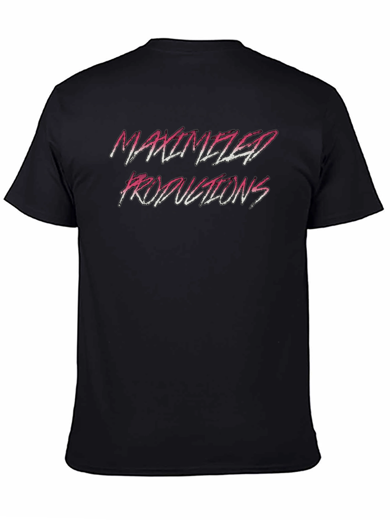 Maximeled Productions Black Graphic Tee