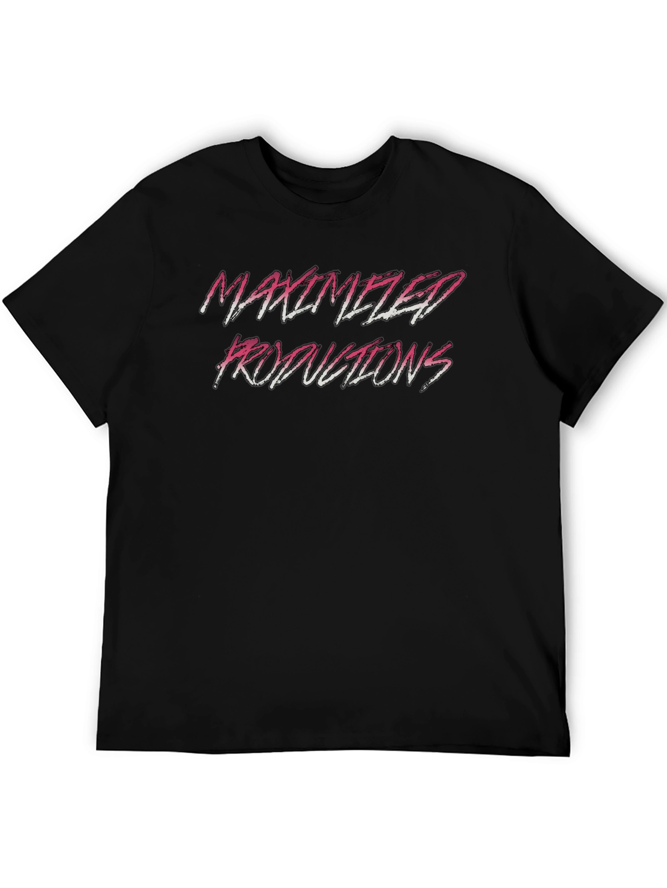 Maximeled Productions Black Graphic Tee