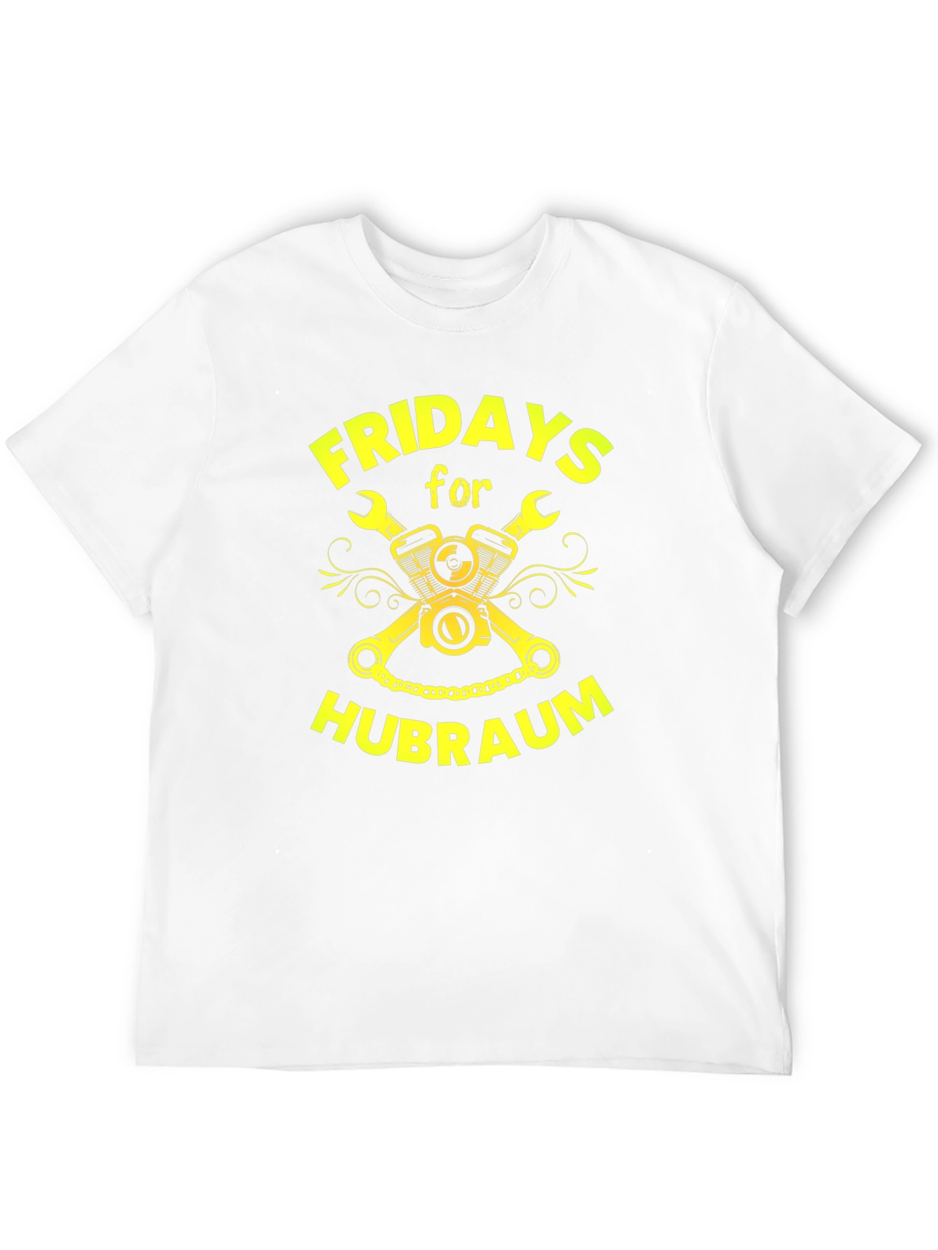Fridays for Hubraum T-Shirt - Black Graphic Tee