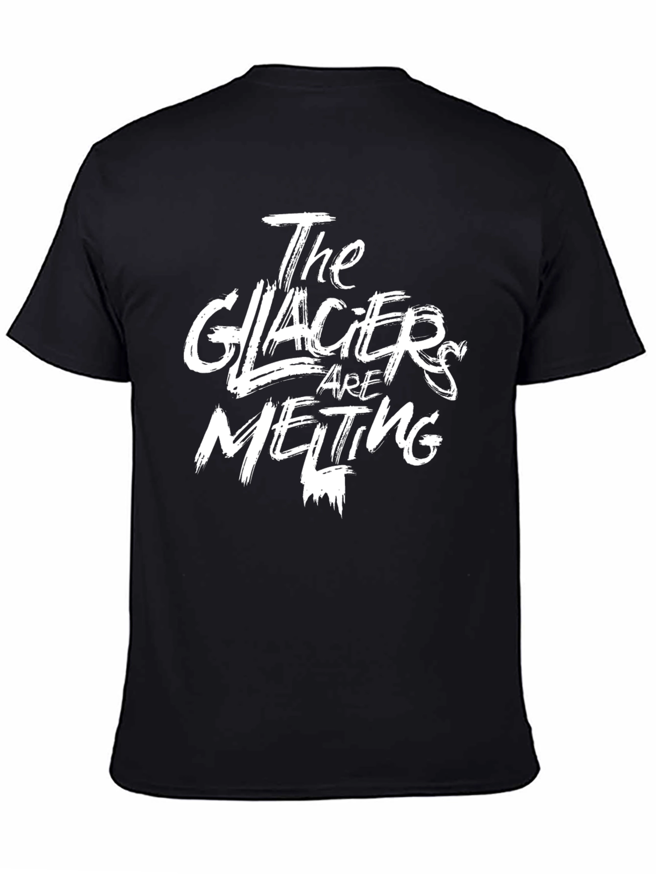 The Glaciers are Melting Graphic Tee - Black