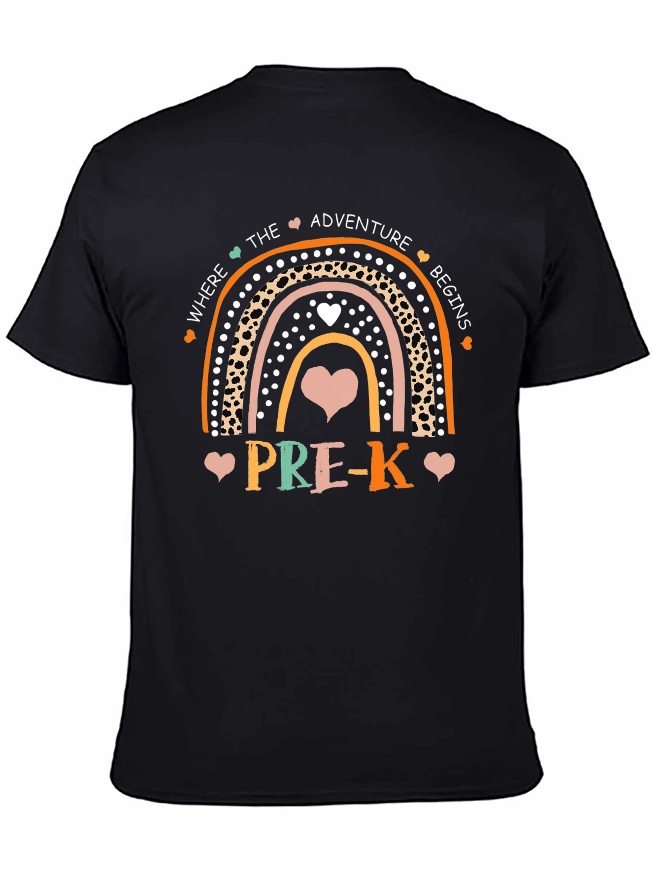 Pre-K Adventure Begins Rainbow T-Shirt