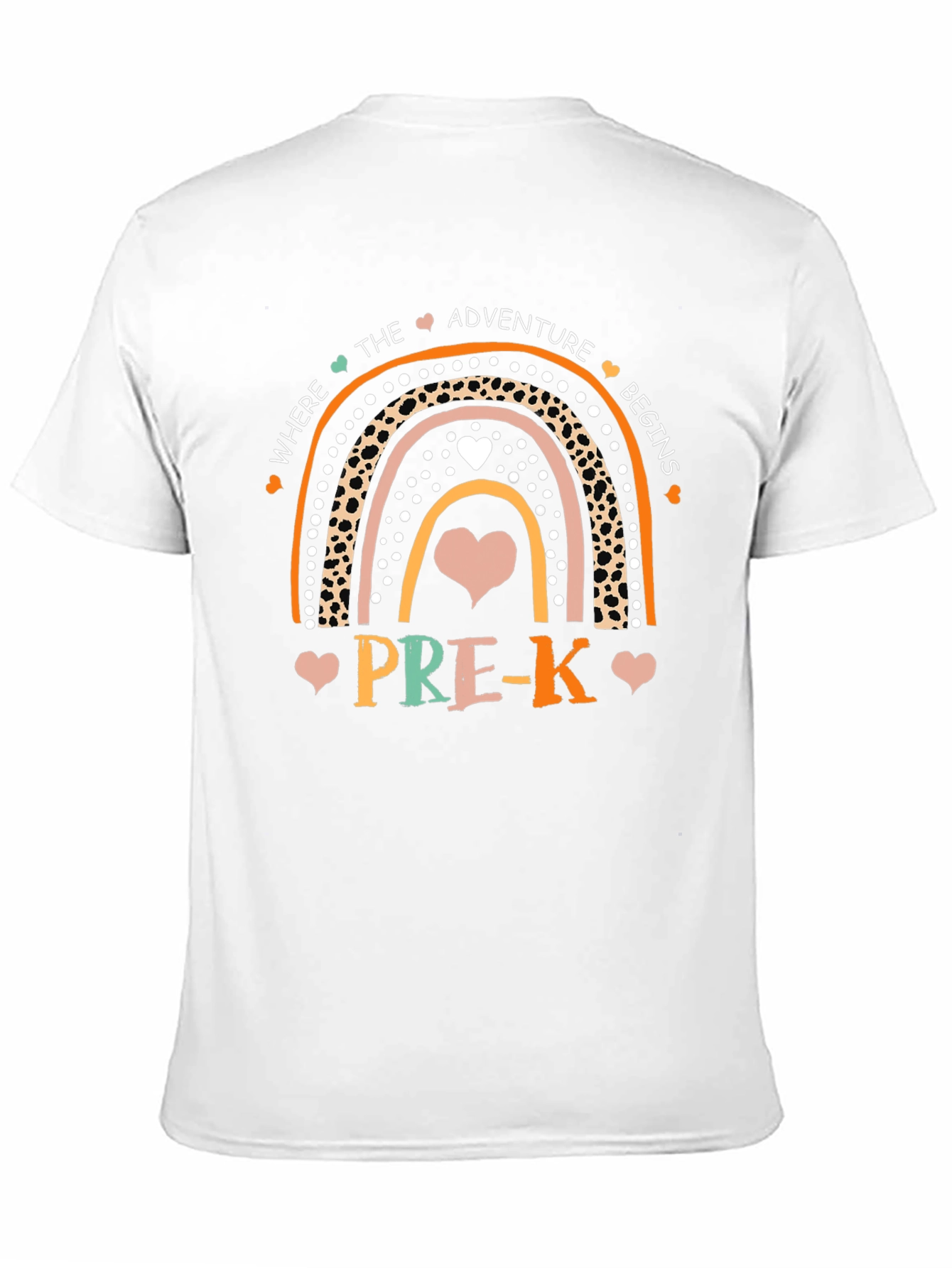 Pre-K Adventure Begins Rainbow T-Shirt