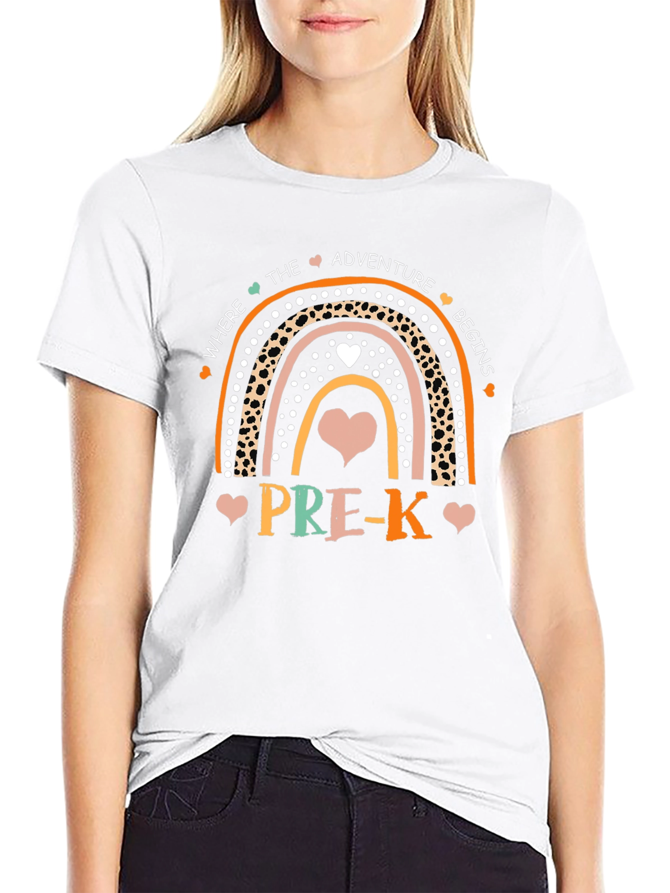 Pre-K Adventure Begins Rainbow T-Shirt