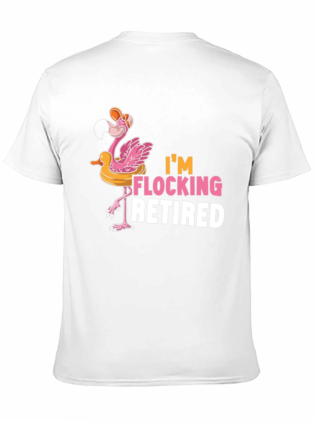 Im Flocking Retired Flamingo T-Shirt
