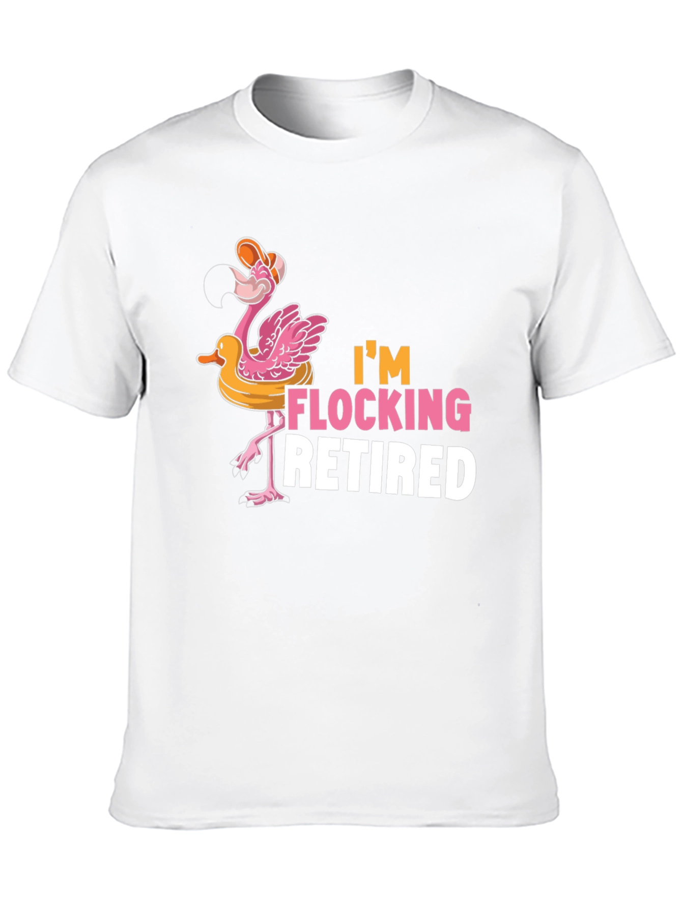 Im Flocking Retired Flamingo T-Shirt