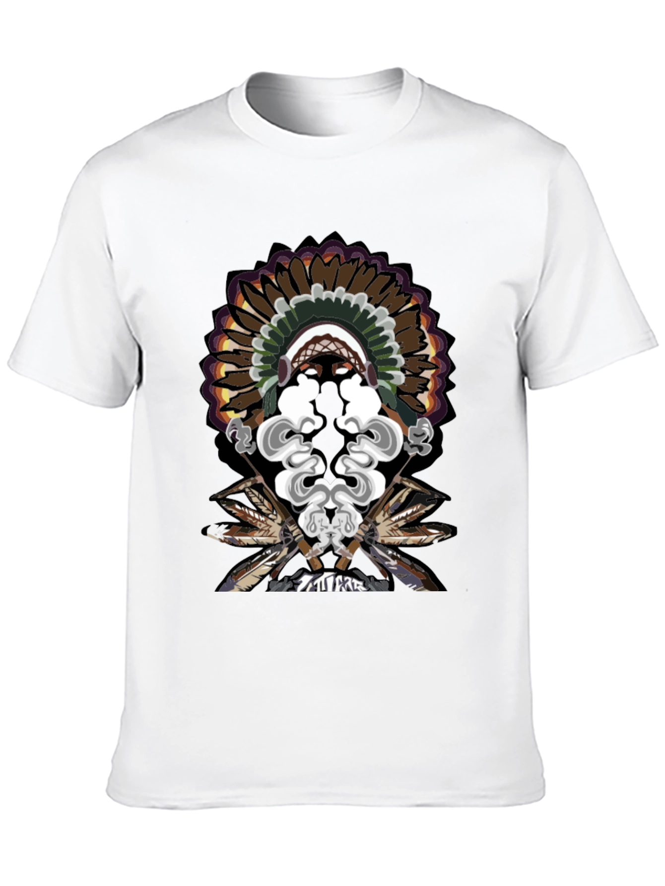 Native American Chief Headdress T-Shirt