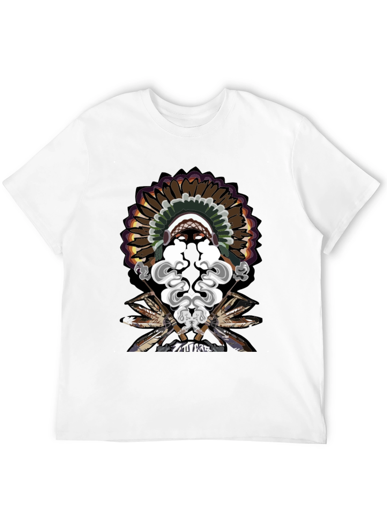Native American Chief Headdress T-Shirt