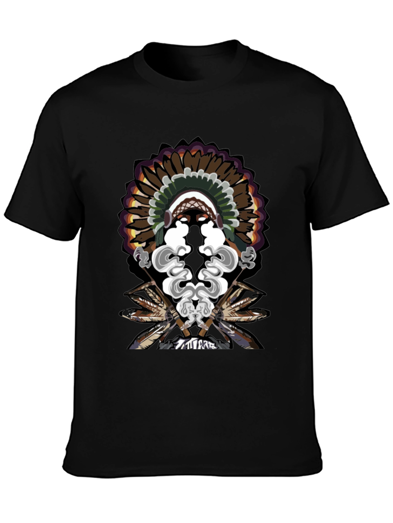 Native American Chief Headdress T-Shirt