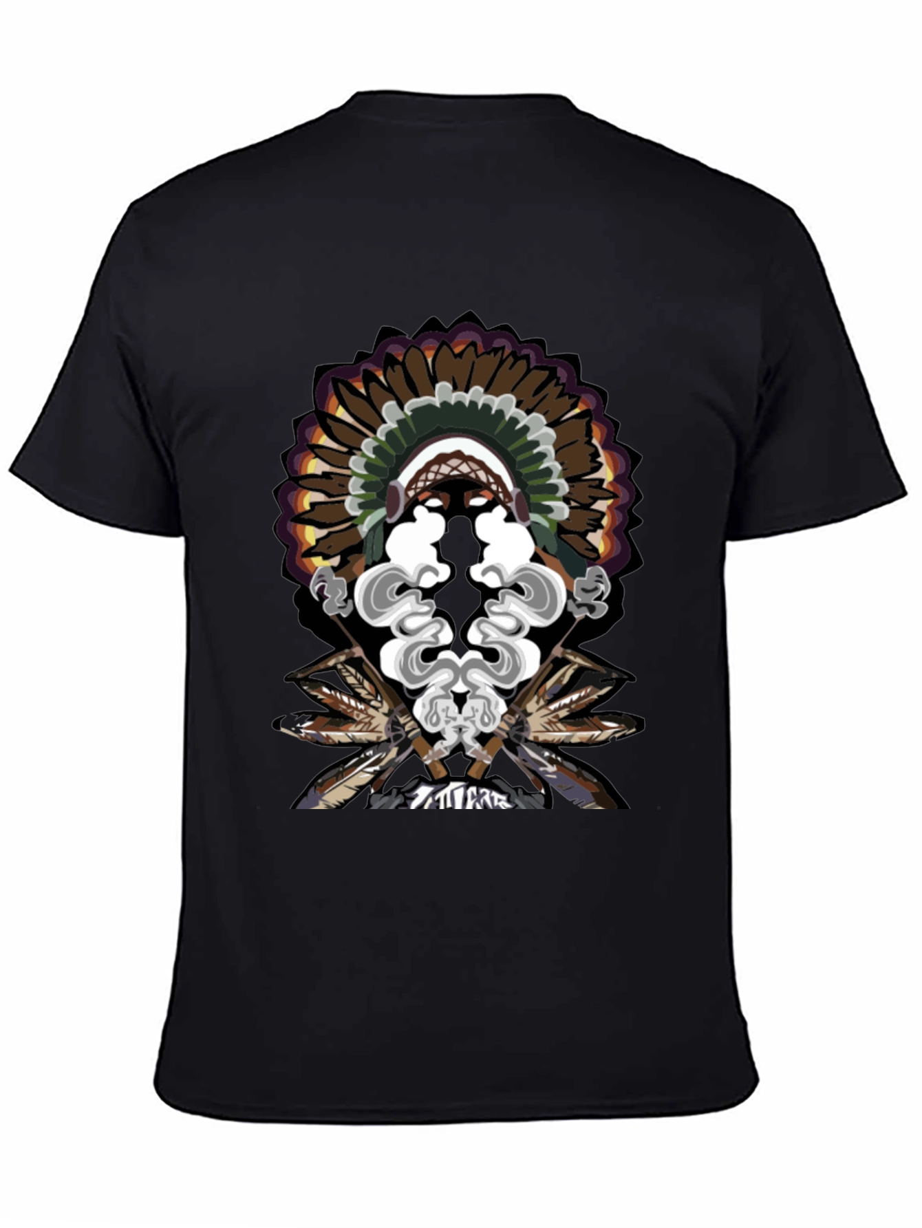 Native American Chief Headdress T-Shirt