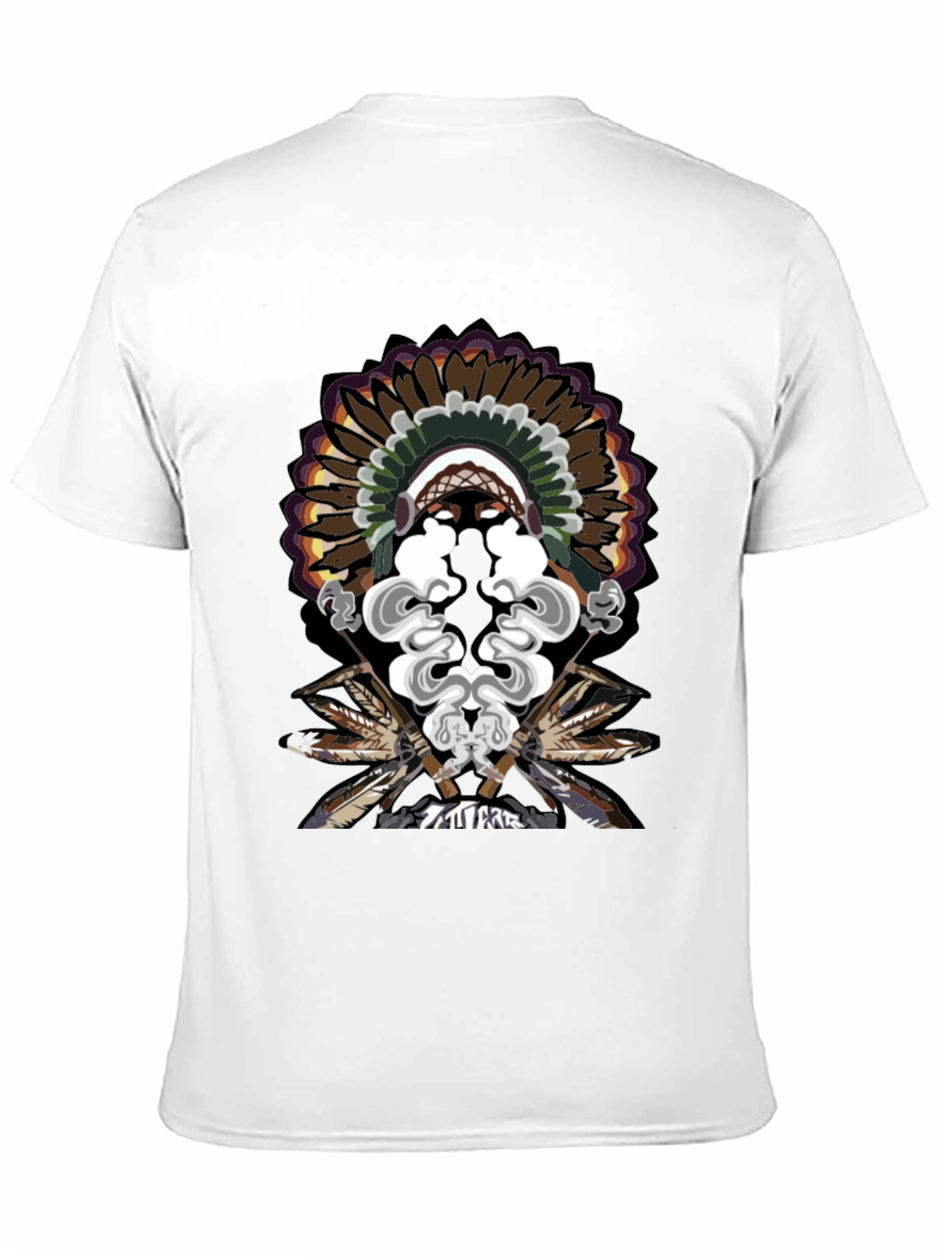 Native American Chief Headdress T-Shirt
