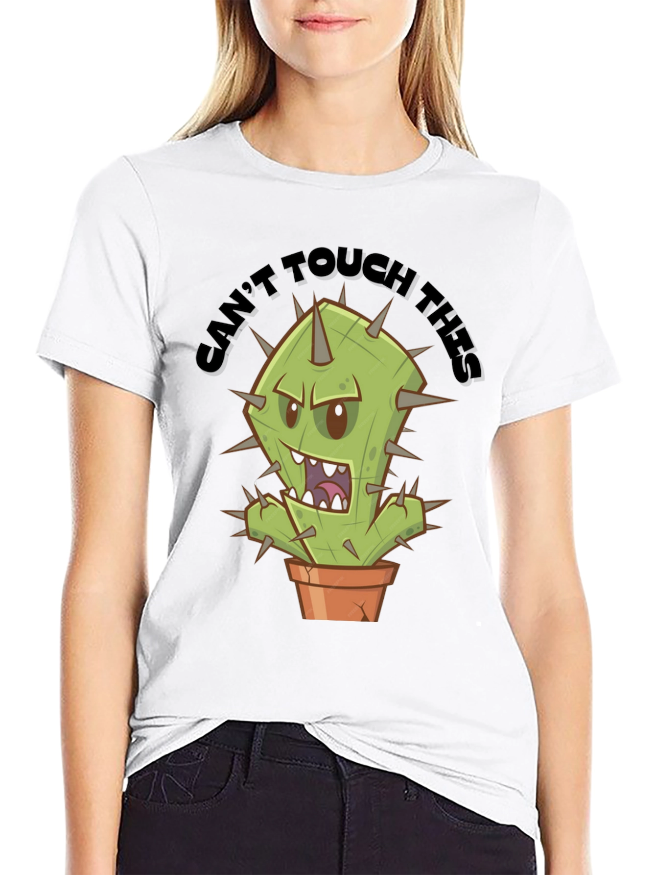 Cant Touch This Cactus Graphic Tee