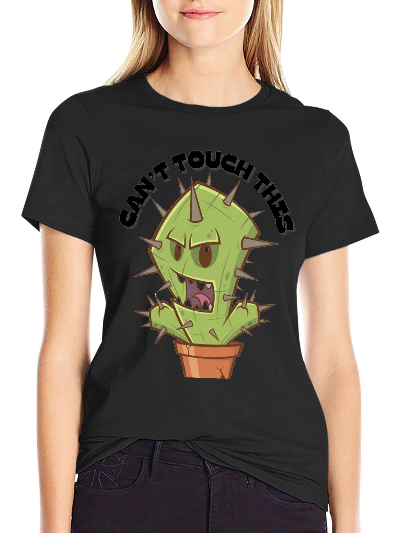 Cant Touch This Cactus Graphic Tee
