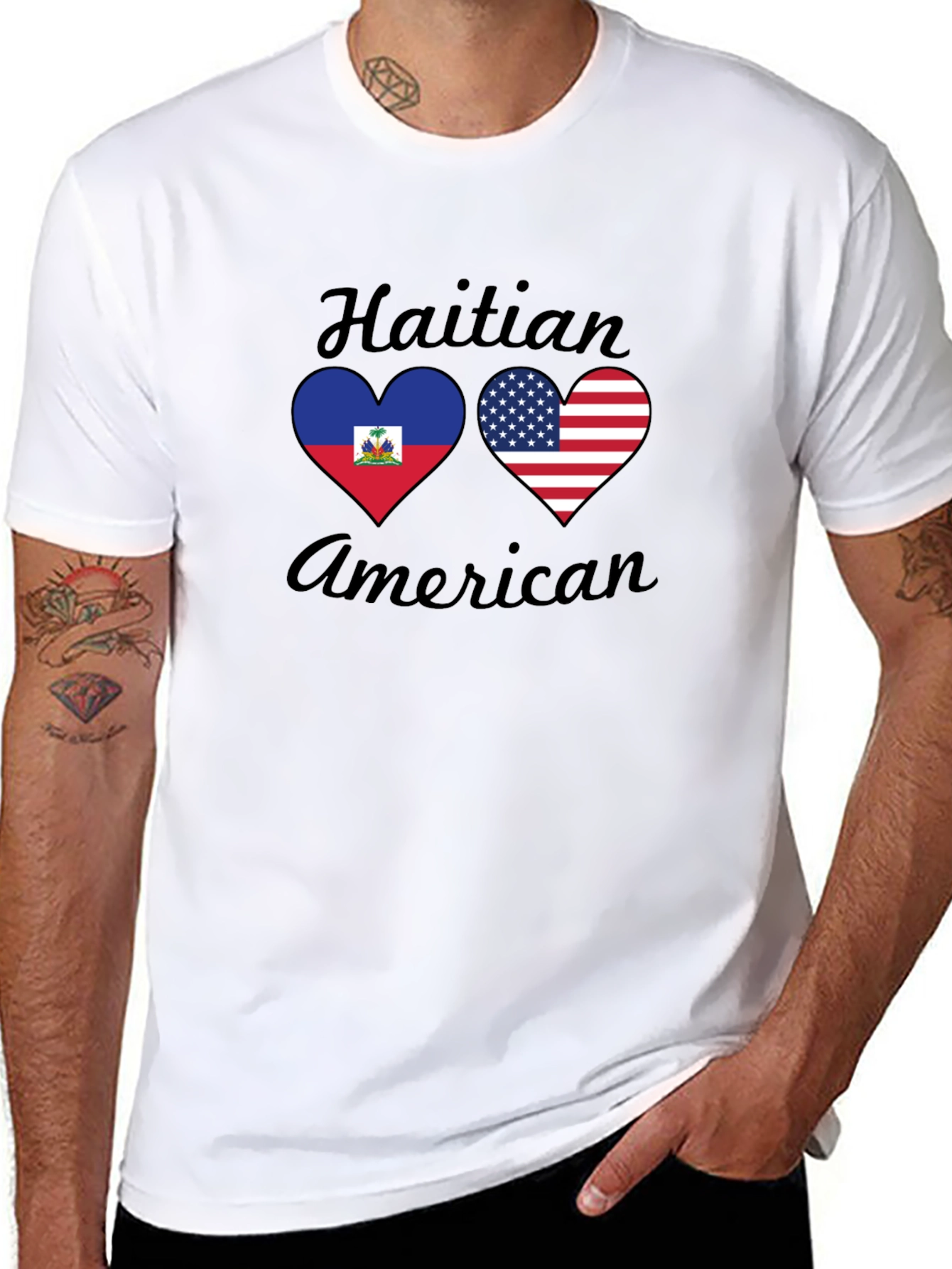 Haitian American Pride T-Shirt