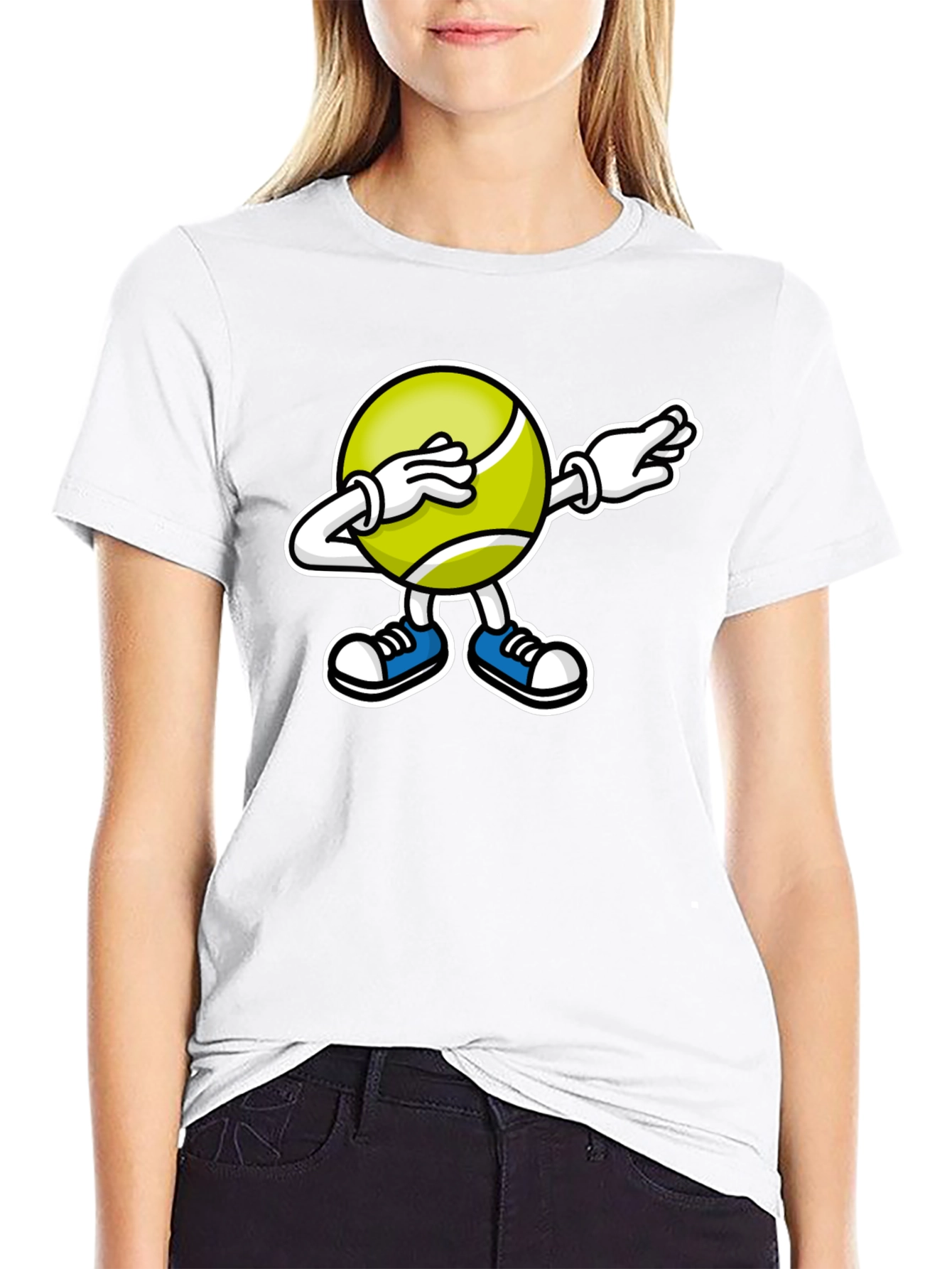 Dabbing Tennis Ball T-Shirt