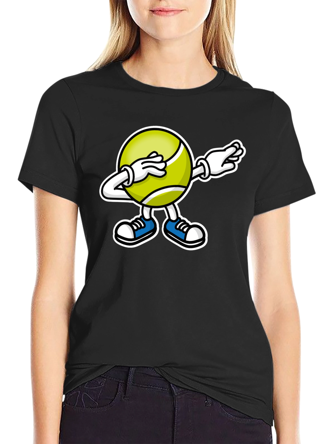 Dabbing Tennis Ball T-Shirt