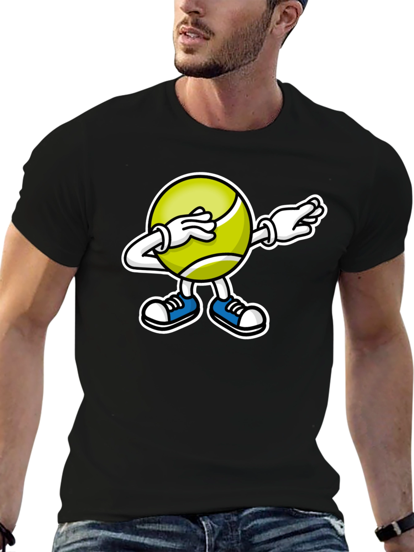 Dabbing Tennis Ball T-Shirt