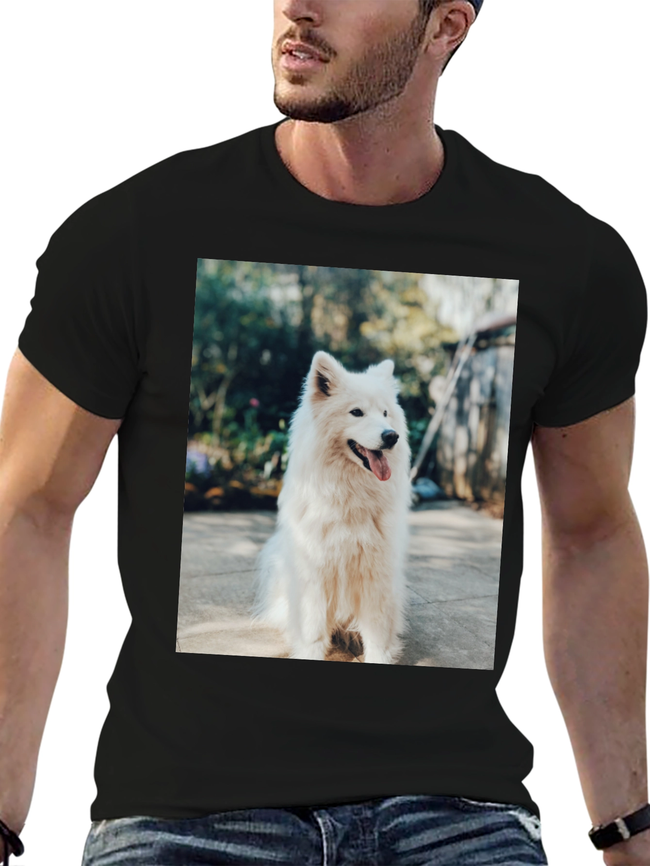 Dog Lover T-Shirt - Samoyed Dog Tee