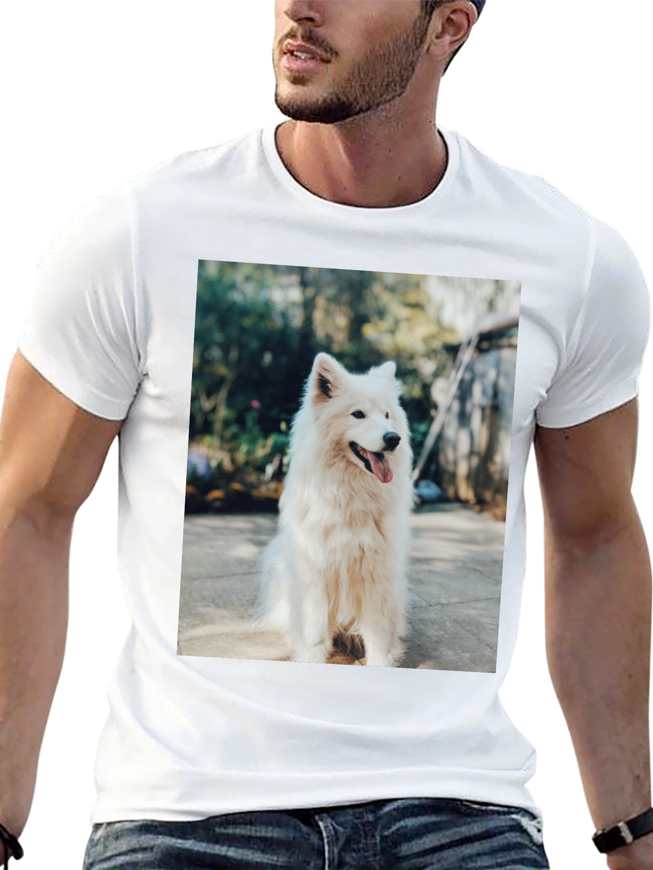 Dog Lover T-Shirt - Samoyed Dog Tee