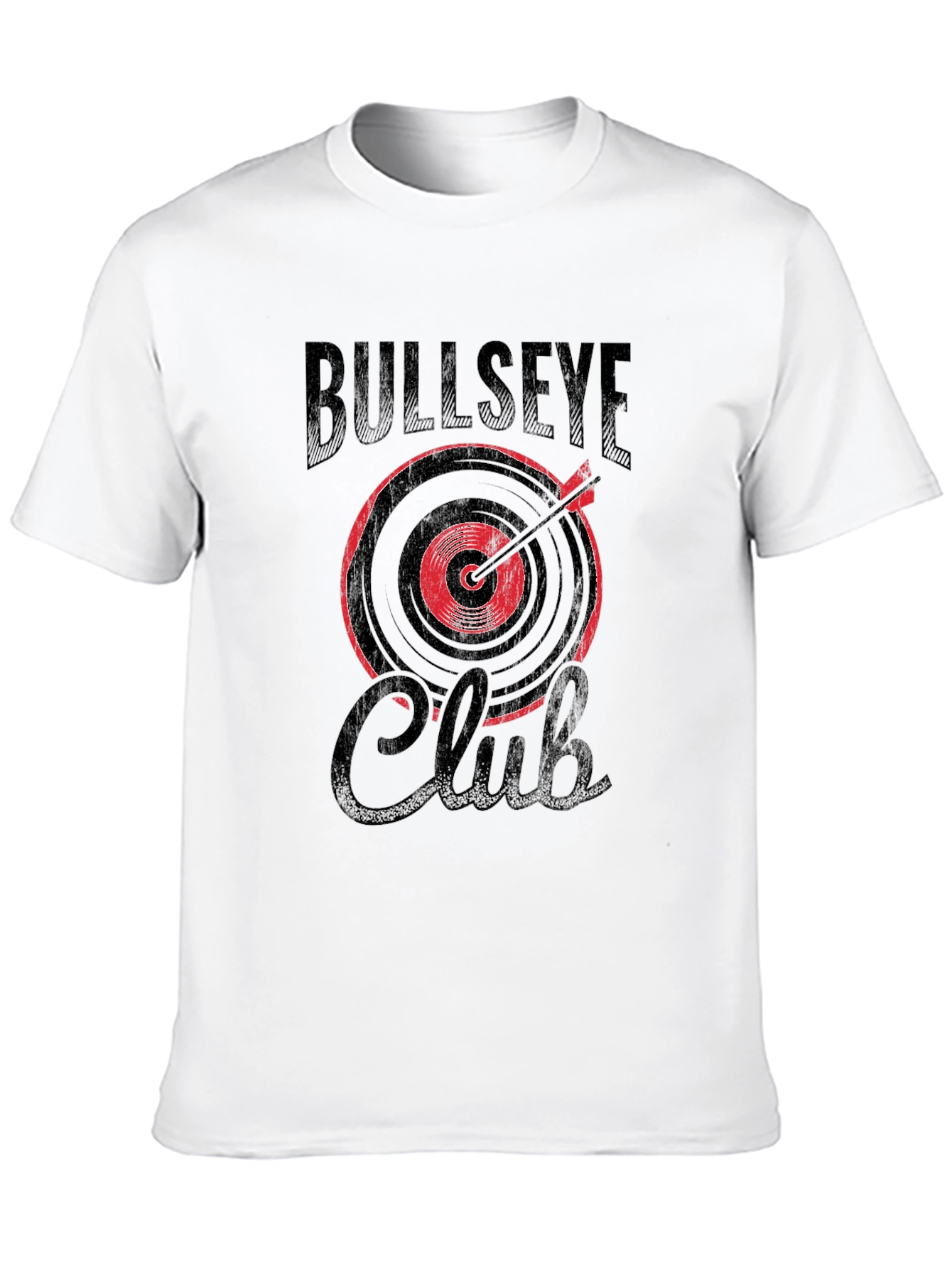 Bullseye Club Graphic Tee - Cool Target Design T-Shirt