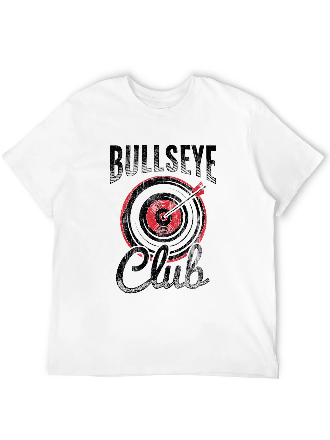 Bullseye Club Graphic Tee - Cool Target Design T-Shirt