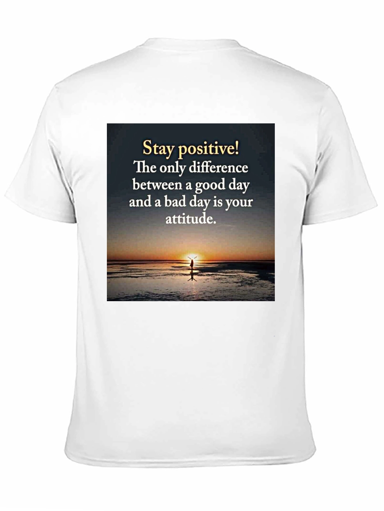 Stay Positive Graphic Tee - Inspirational T-Shirt