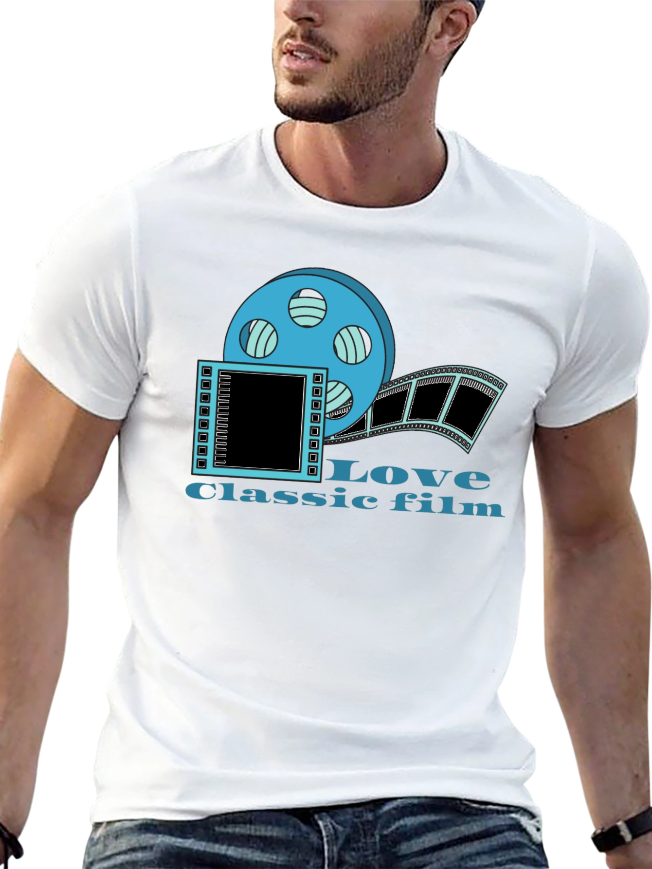 Classic Film Lover T-Shirt - Movie Buff Tee