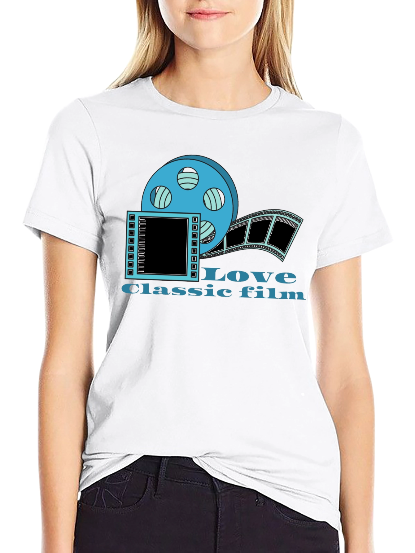 Classic Film Lover T-Shirt - Movie Buff Tee