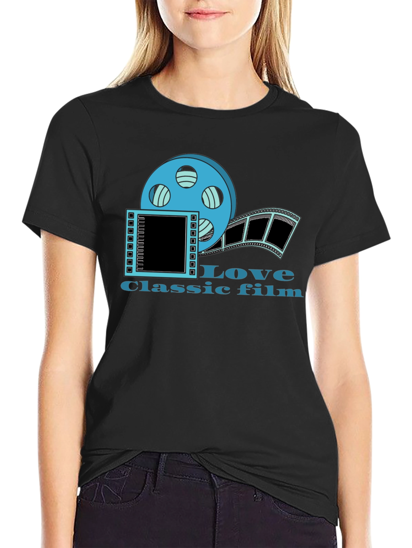 Classic Film Lover T-Shirt - Movie Buff Tee