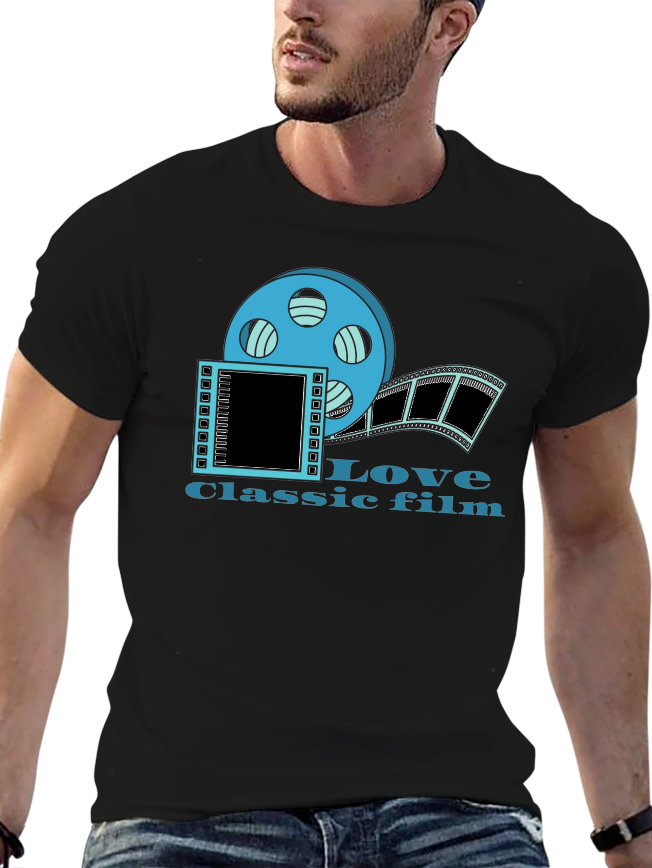 Classic Film Lover T-Shirt - Movie Buff Tee