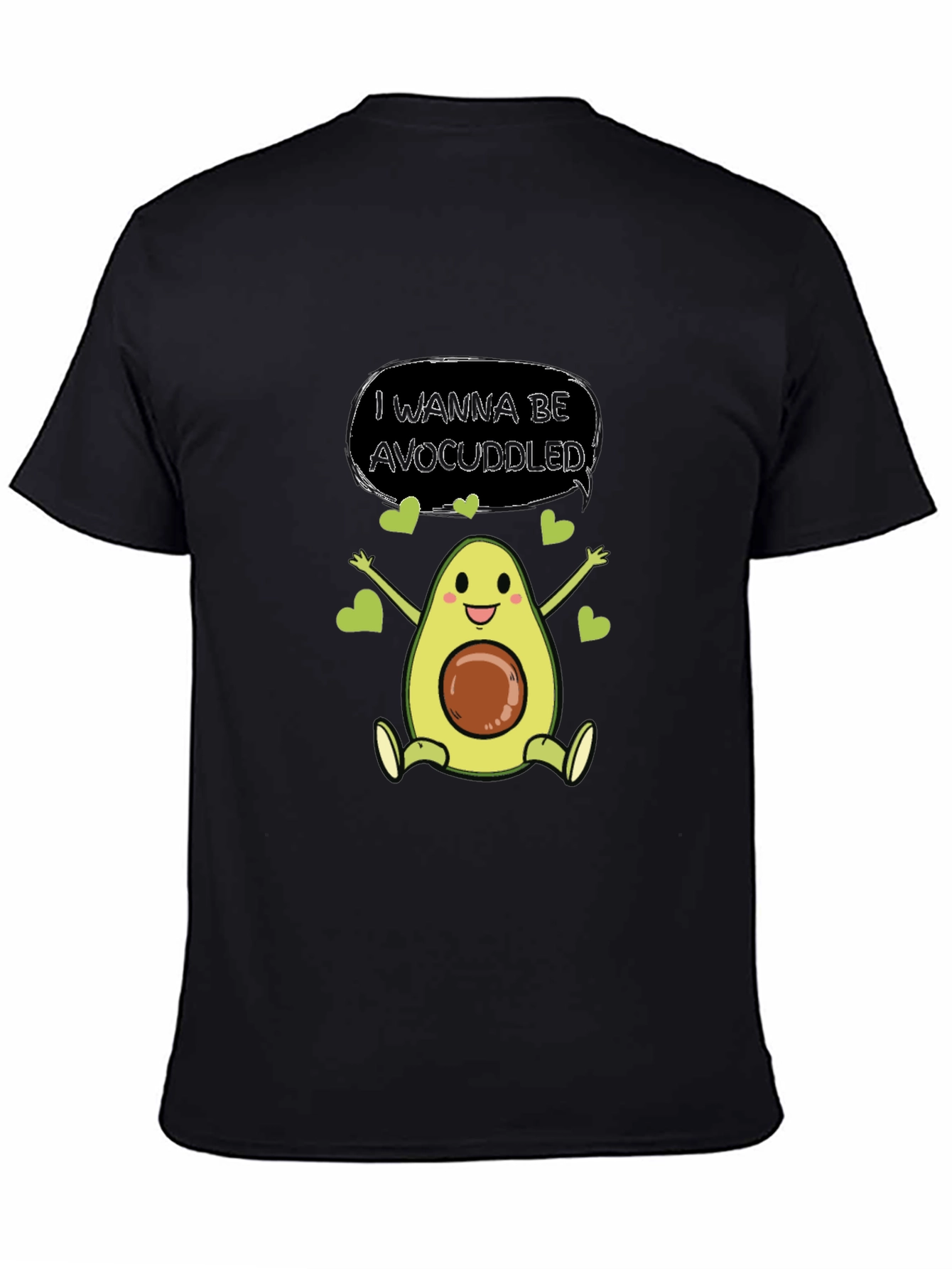 Avocado Cuddle T-Shirt - Cute & Comfy