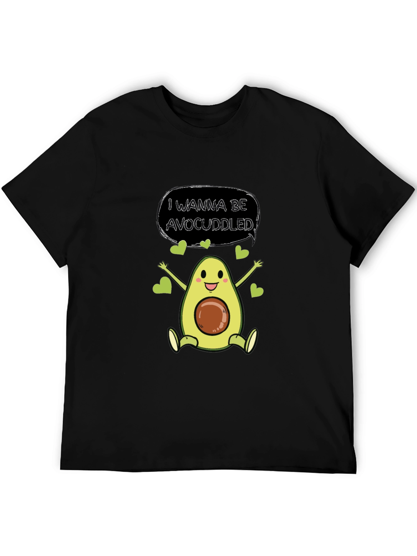 Avocado Cuddle T-Shirt - Cute & Comfy