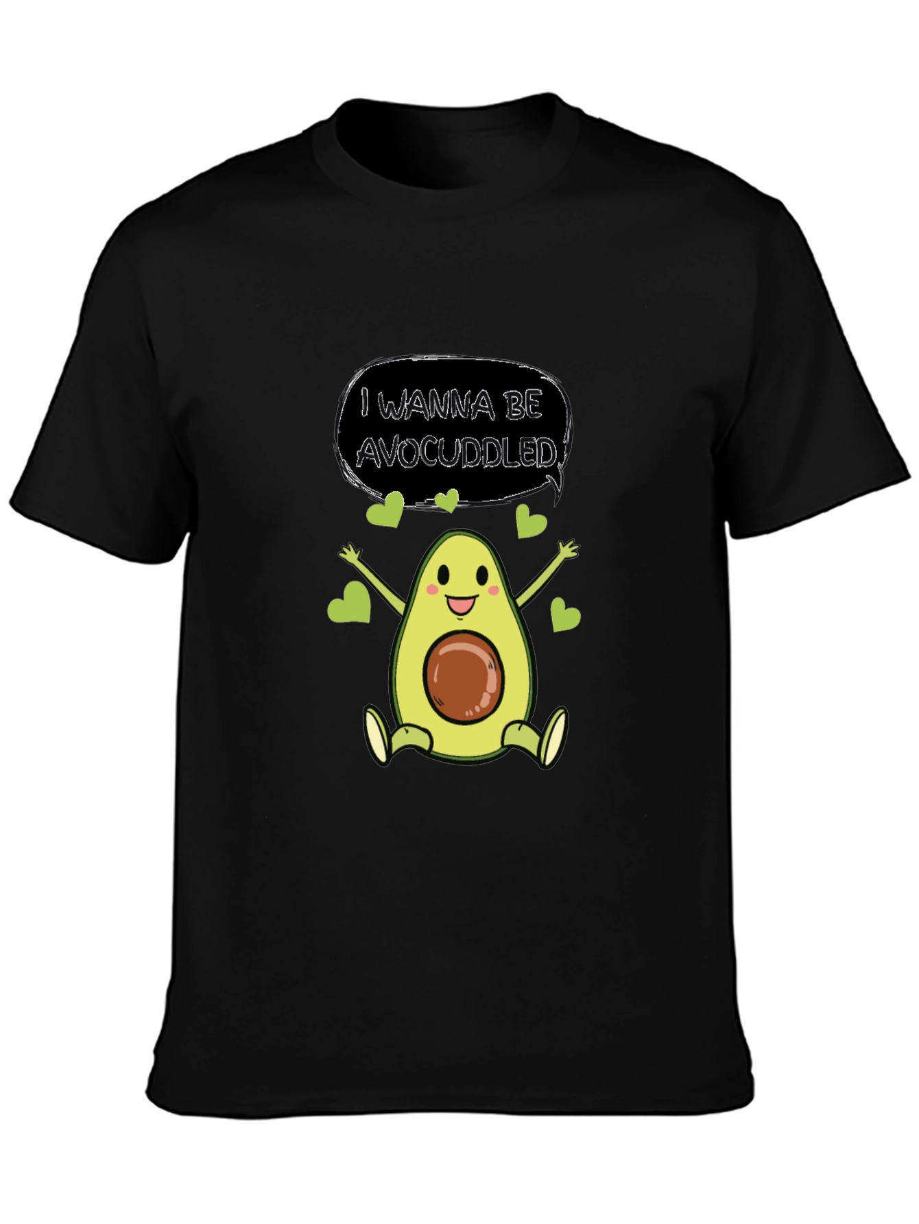 Avocado Cuddle T-Shirt - Cute & Comfy
