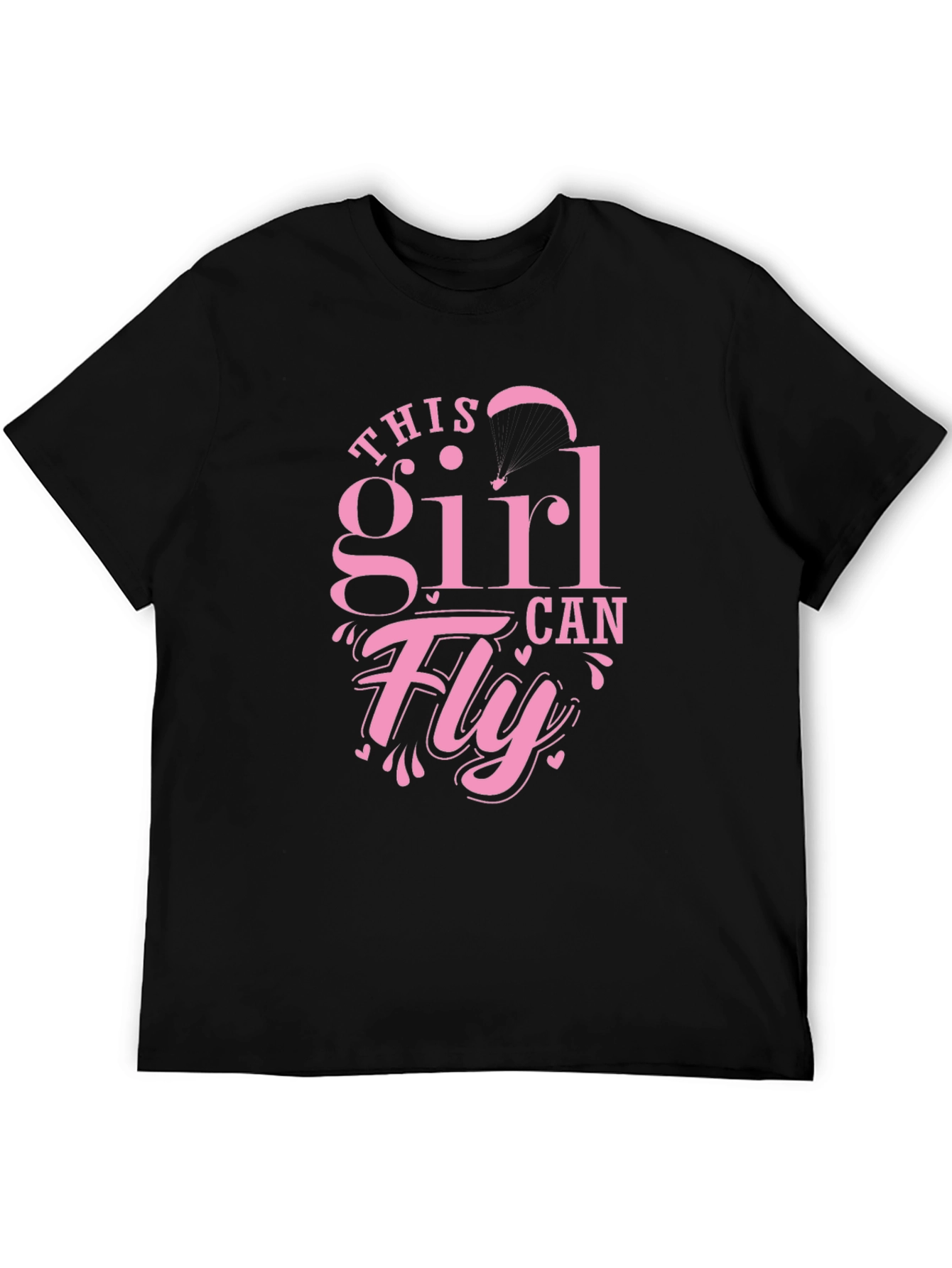 This Girl Can Fly - Novelty T-Shirt