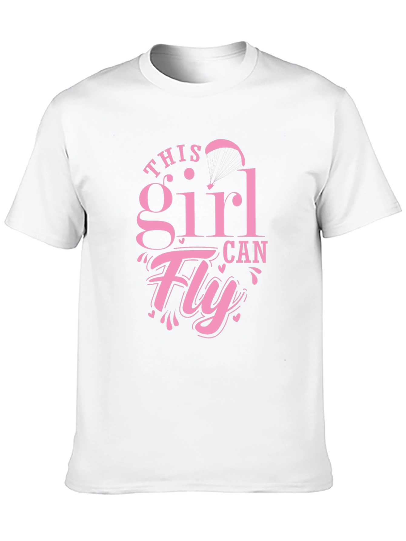 This Girl Can Fly - Novelty T-Shirt