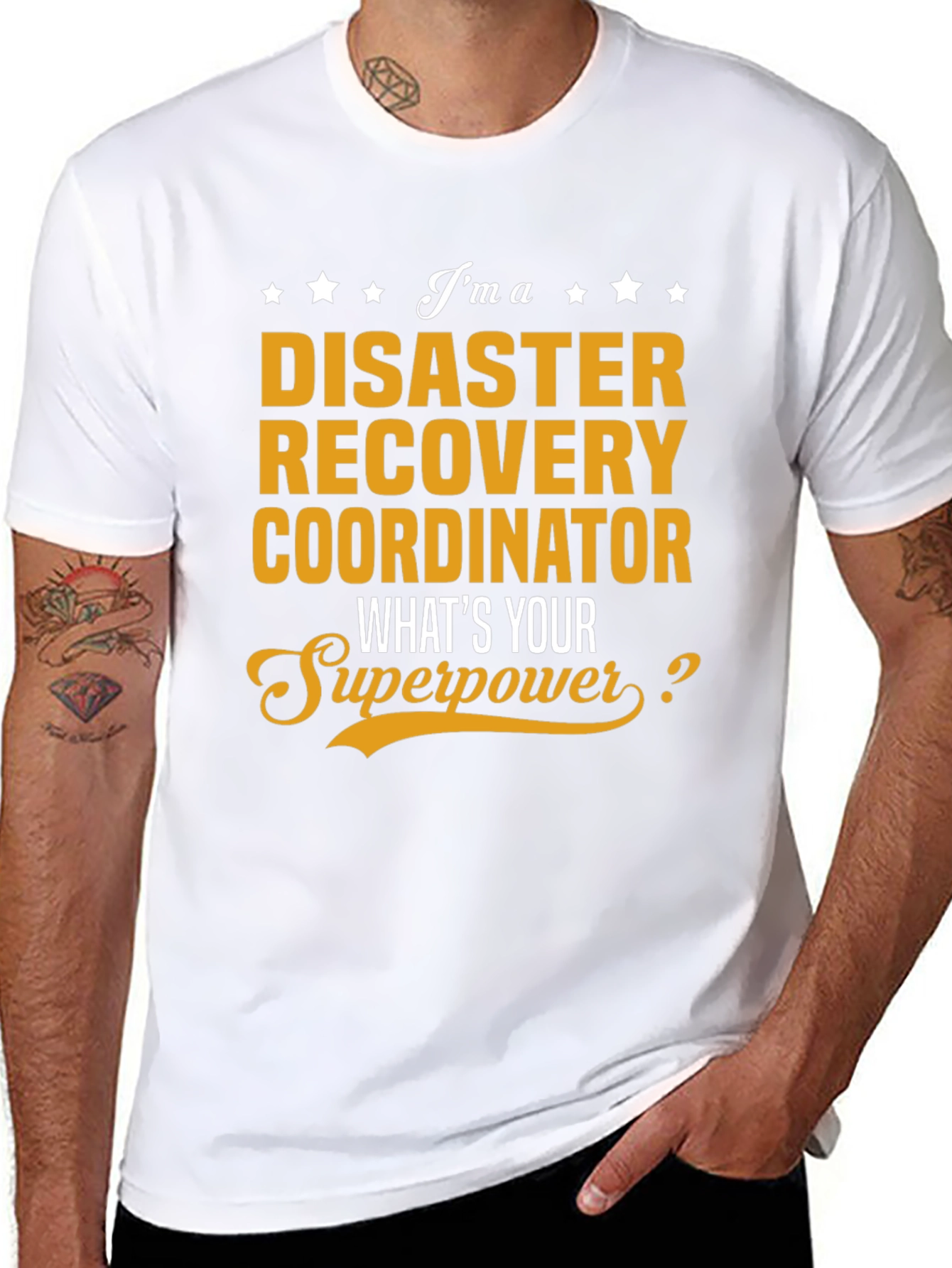 Disaster Recovery Coordinator Superpower T-Shirt