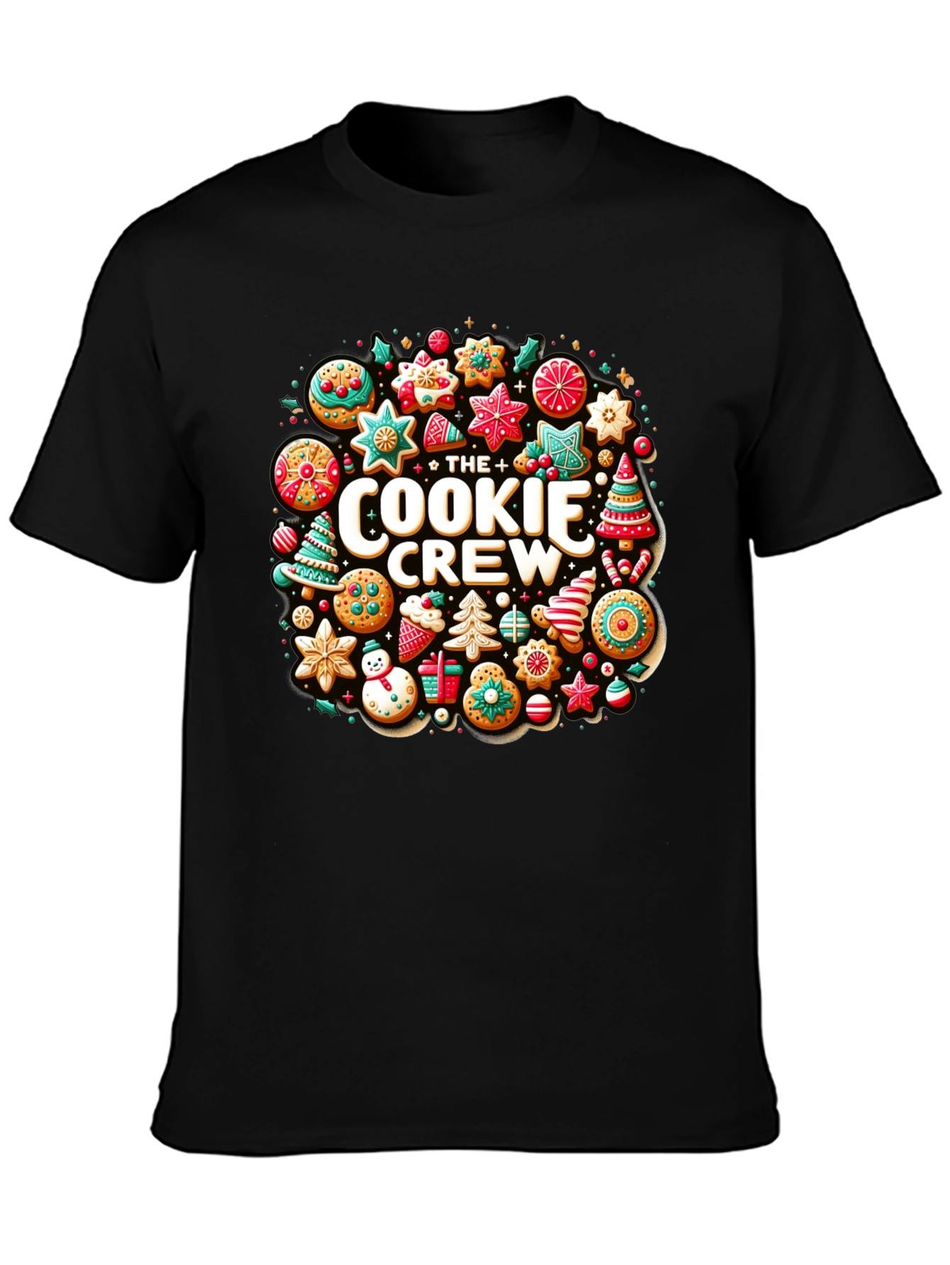 The Cookie Crew T-Shirt - Festive Holiday Design