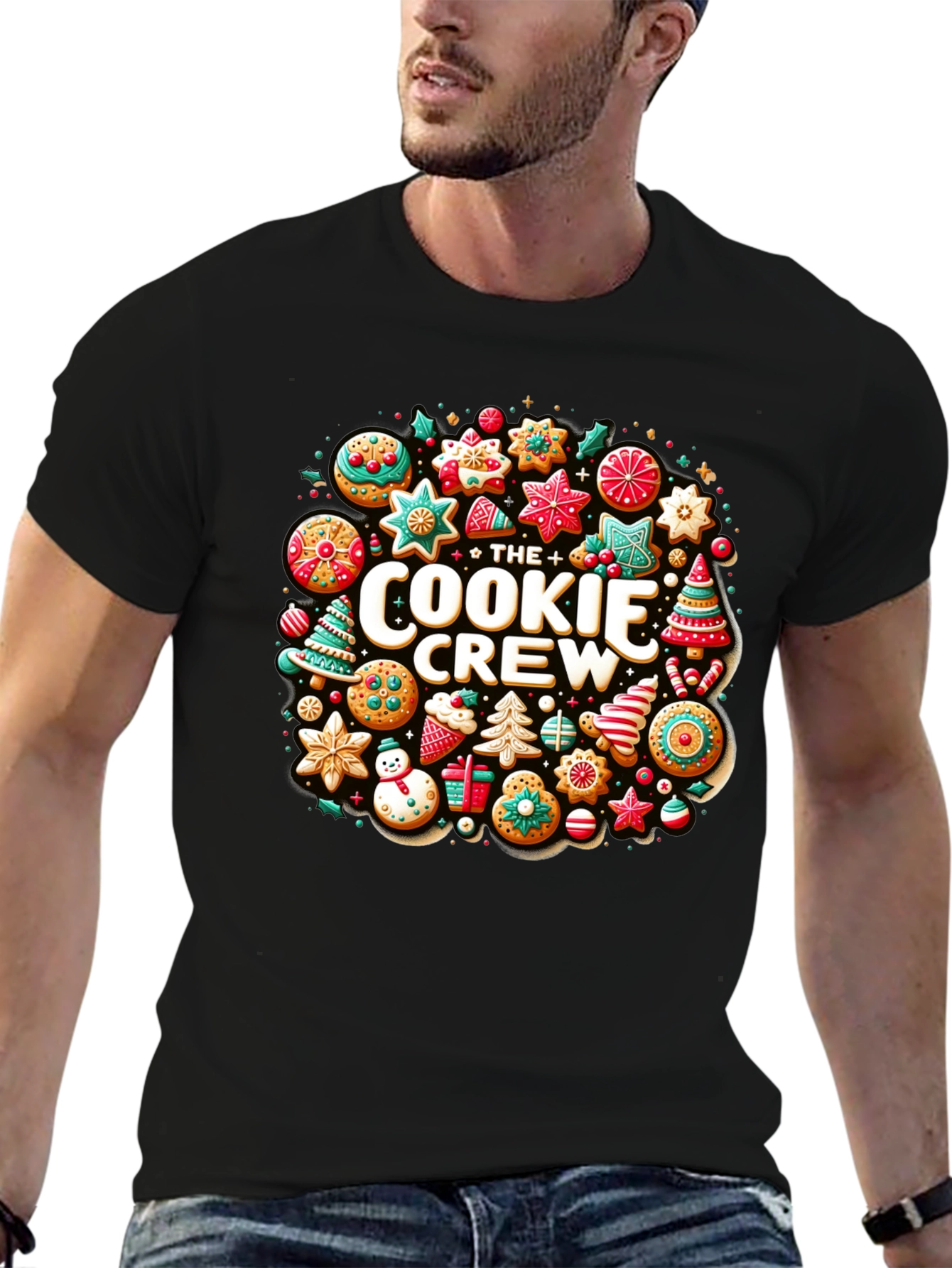 The Cookie Crew T-Shirt - Festive Holiday Design