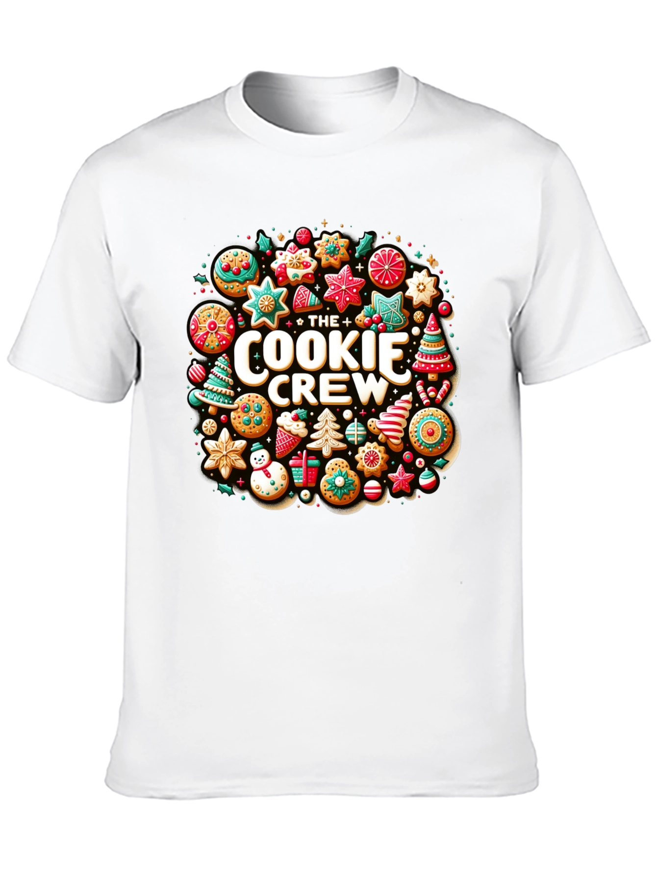 The Cookie Crew T-Shirt - Festive Holiday Design