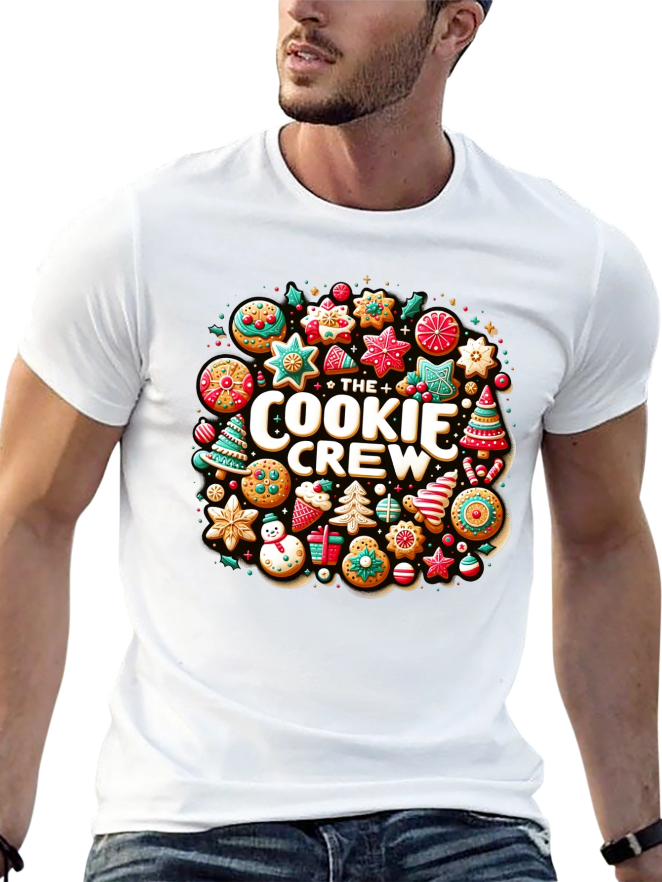 The Cookie Crew T-Shirt - Festive Holiday Design