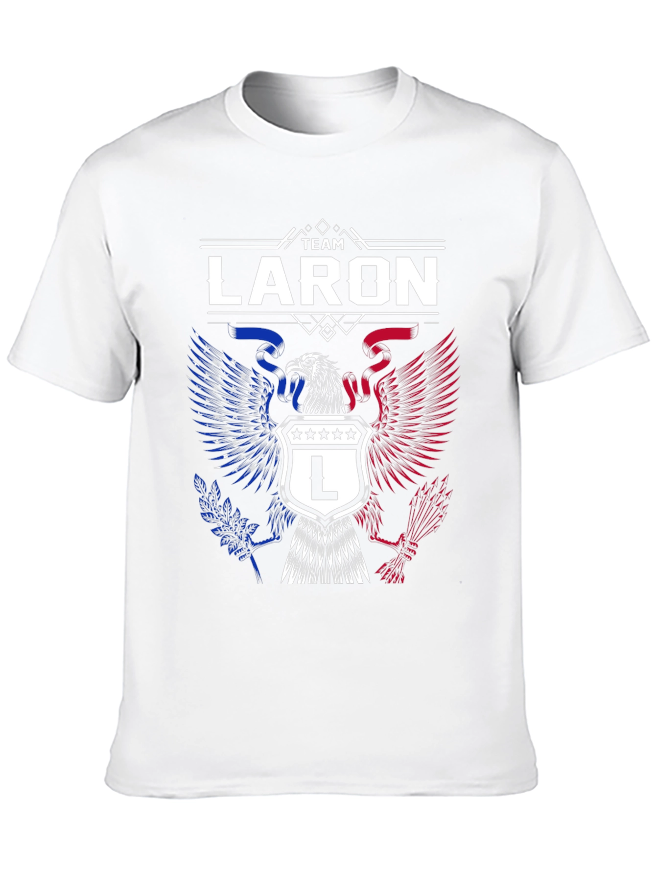 Team Laron T-Shirt - Patriotic Eagle Design