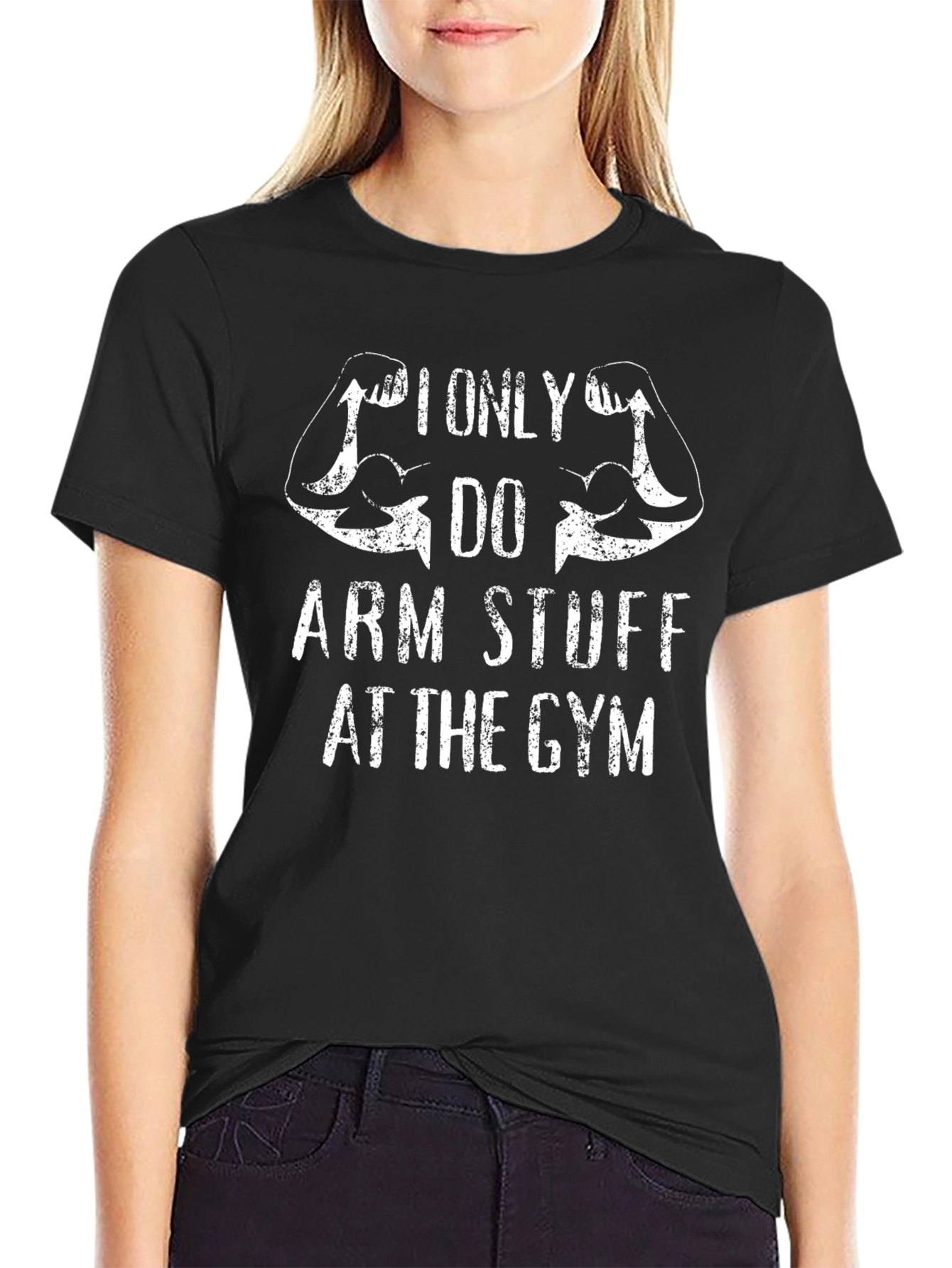 Gym Arm Stuff T-Shirt - Bodybuilding Workout Tee
